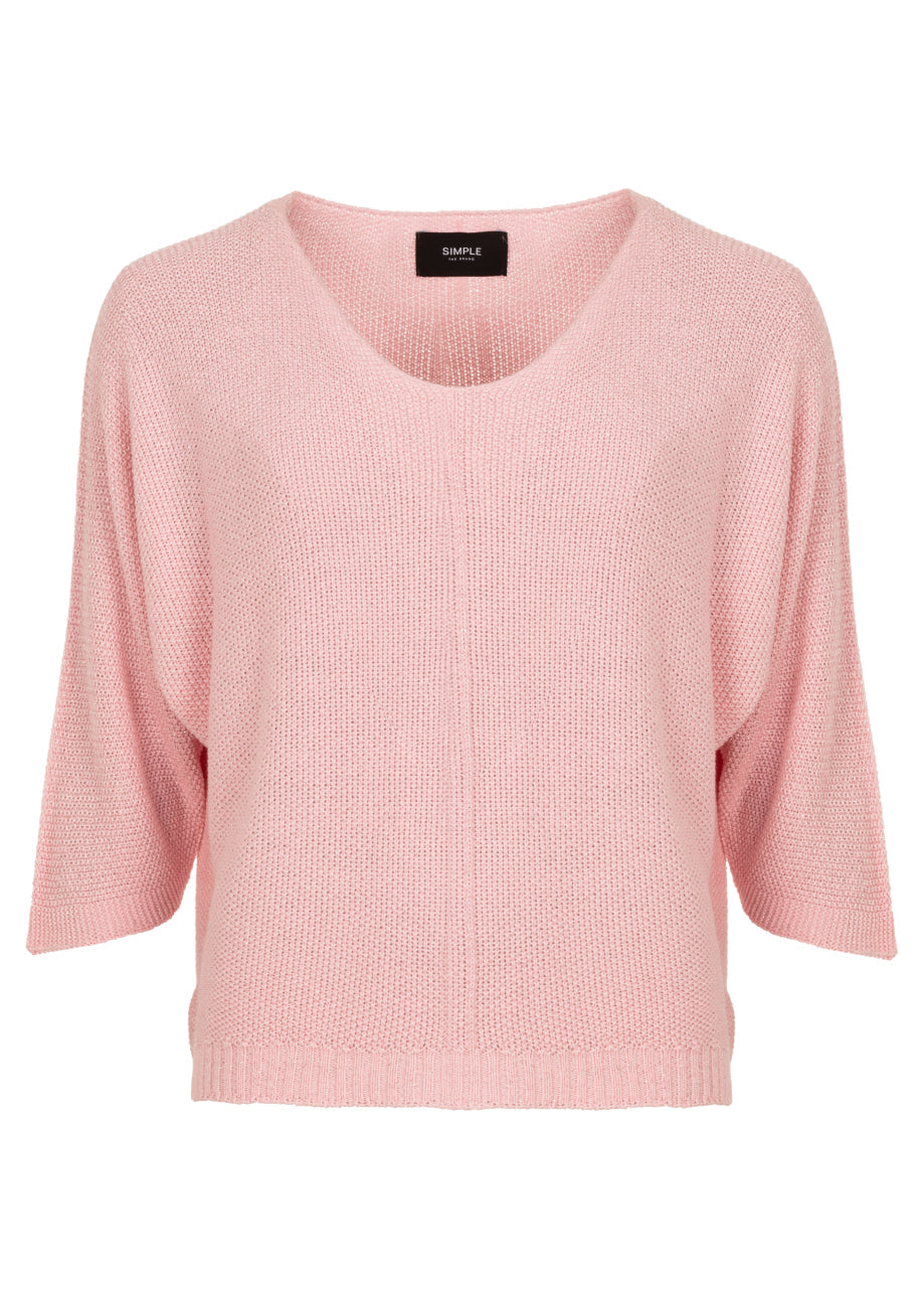 Knit-pull Limba Roze Zilver