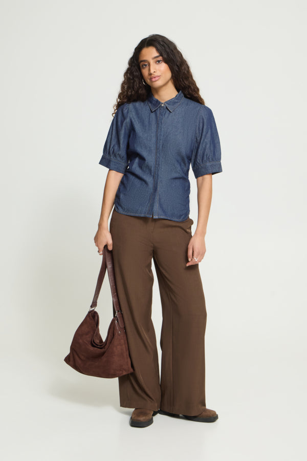 IHARCHER Shirt Denim Authentic Blue