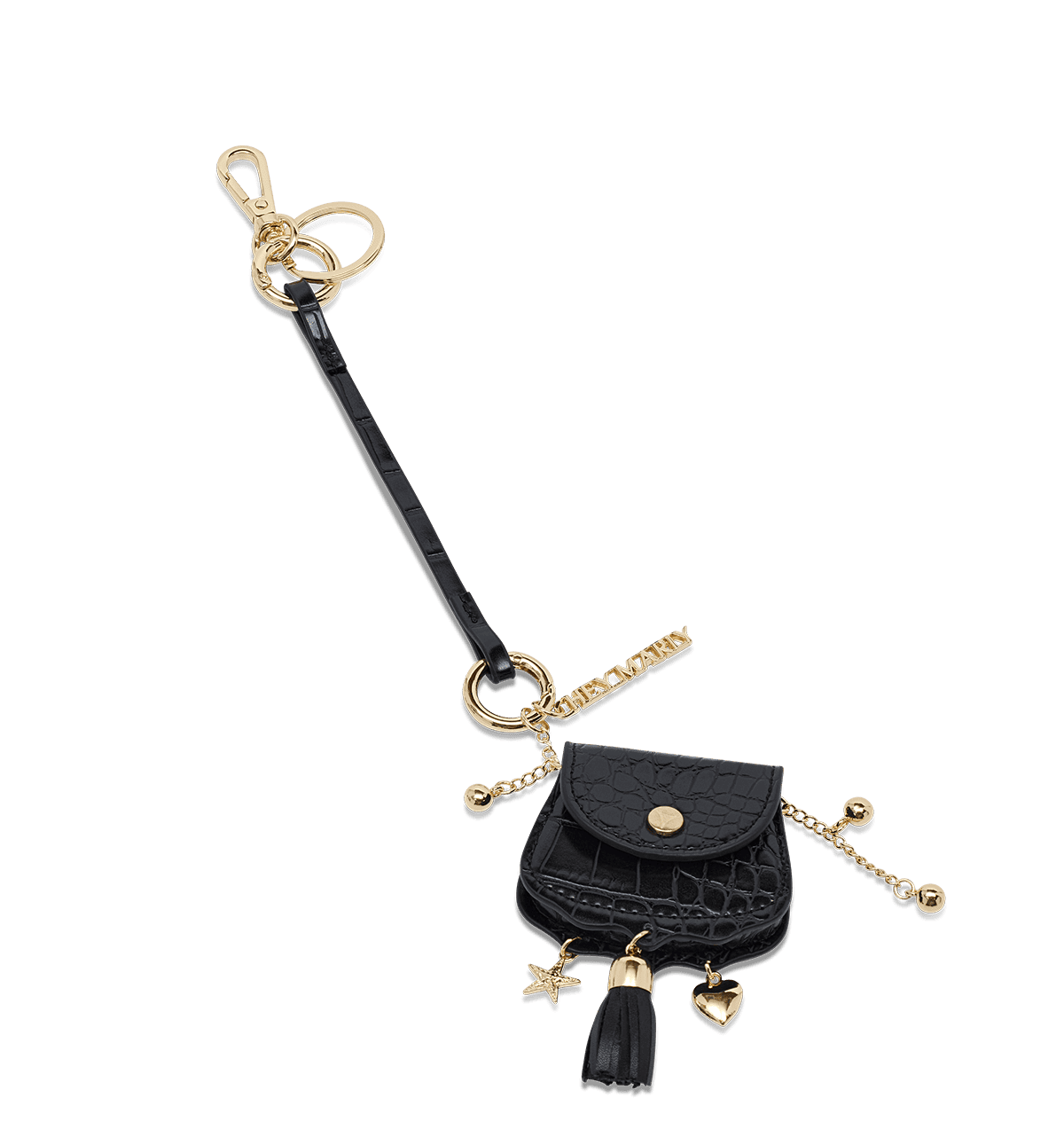 Soul Sister Croco Charm Zwart
