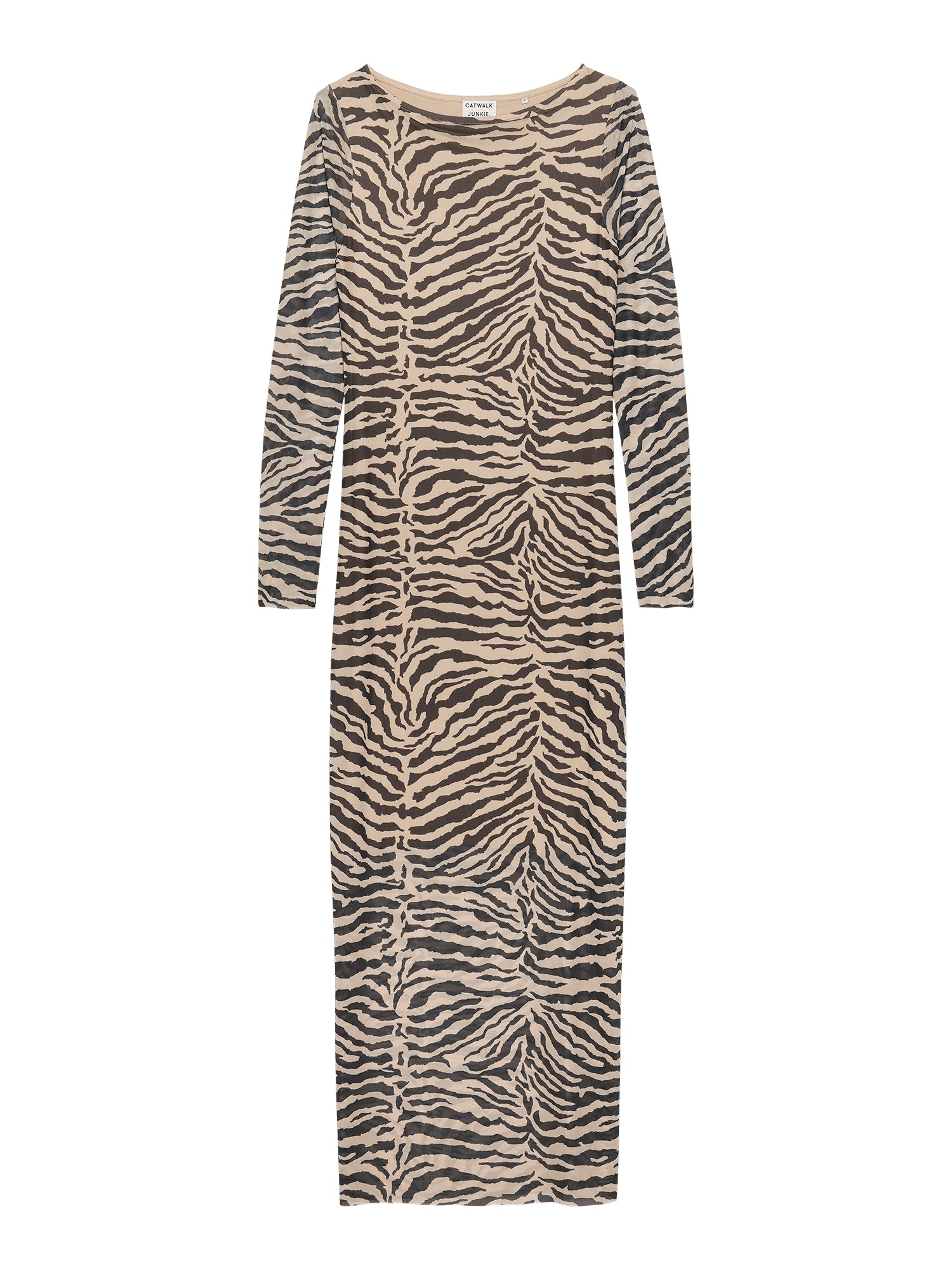 Mesh Zebra Dress
