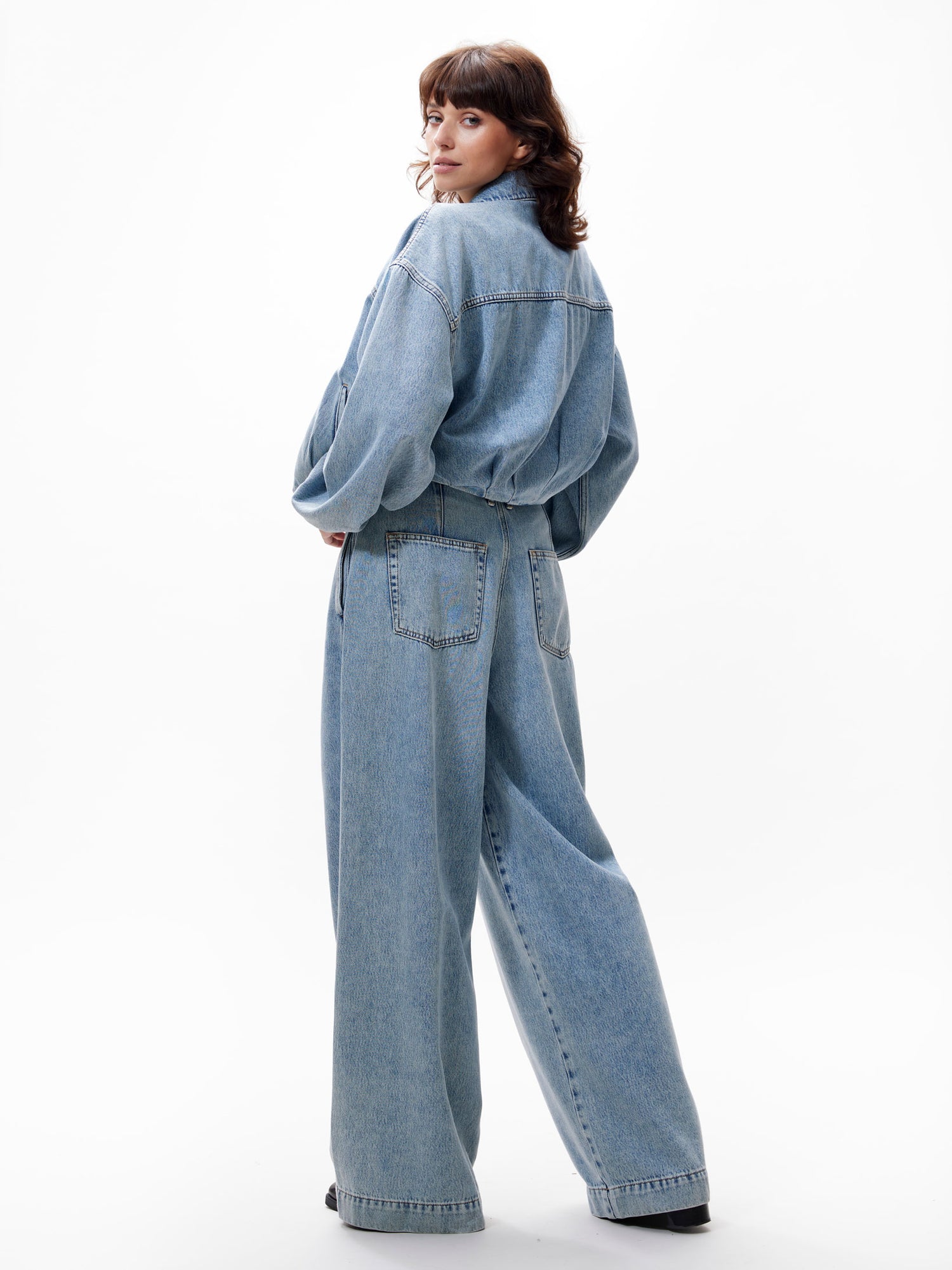 Tuck in denim jacket Air