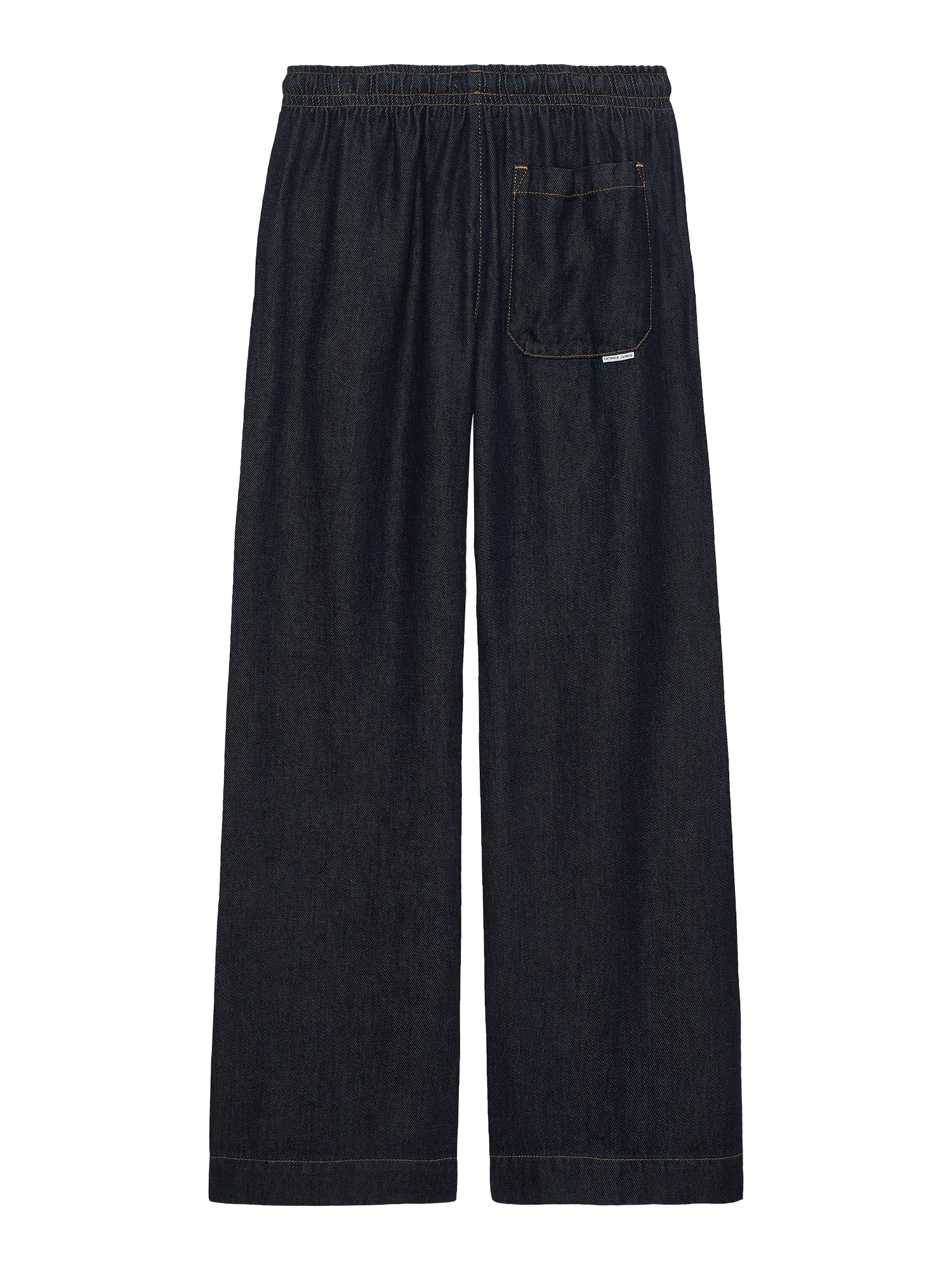 Denim jogger donkerblauw