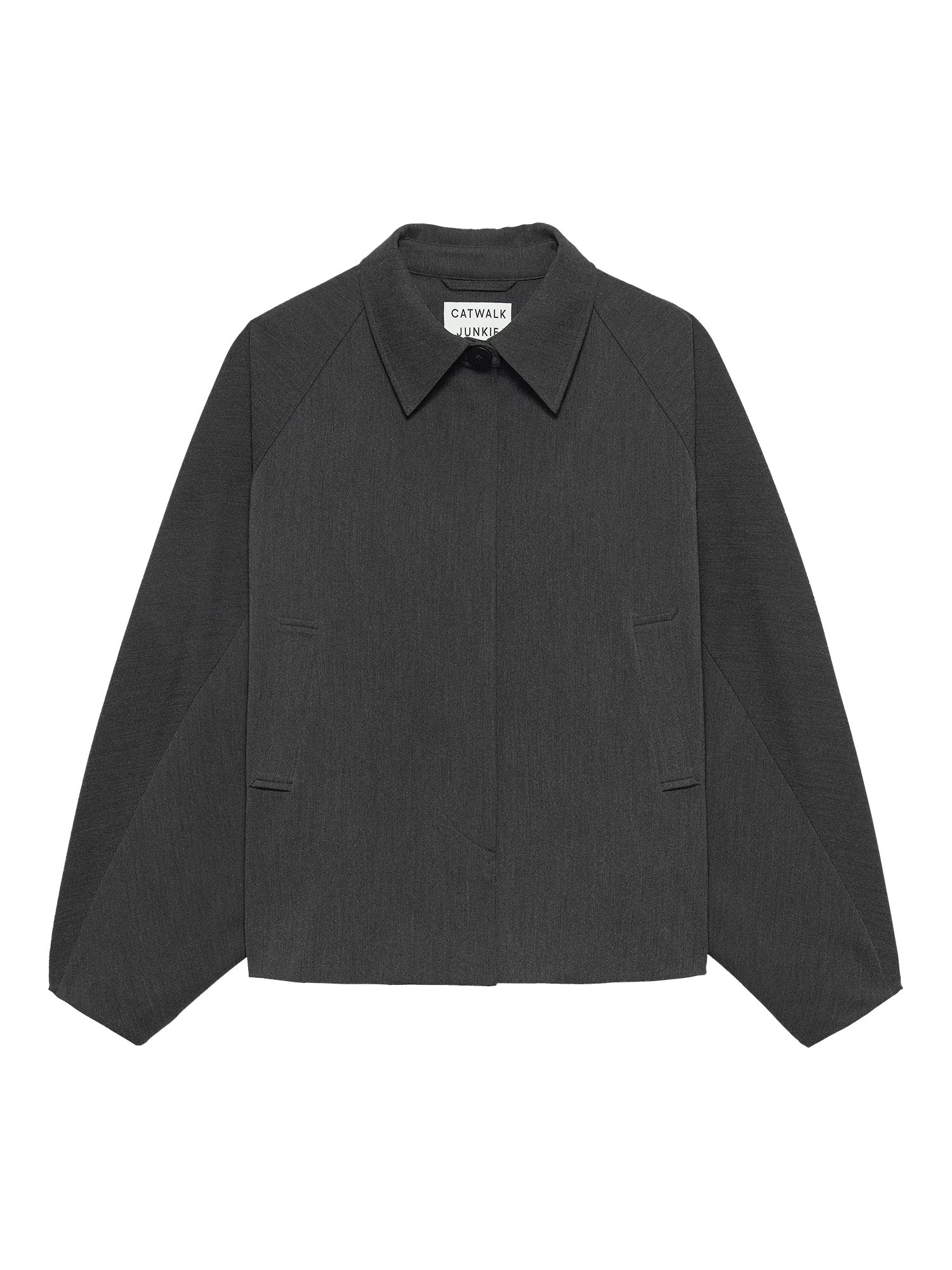 Cape jacket Dark Grey Melange