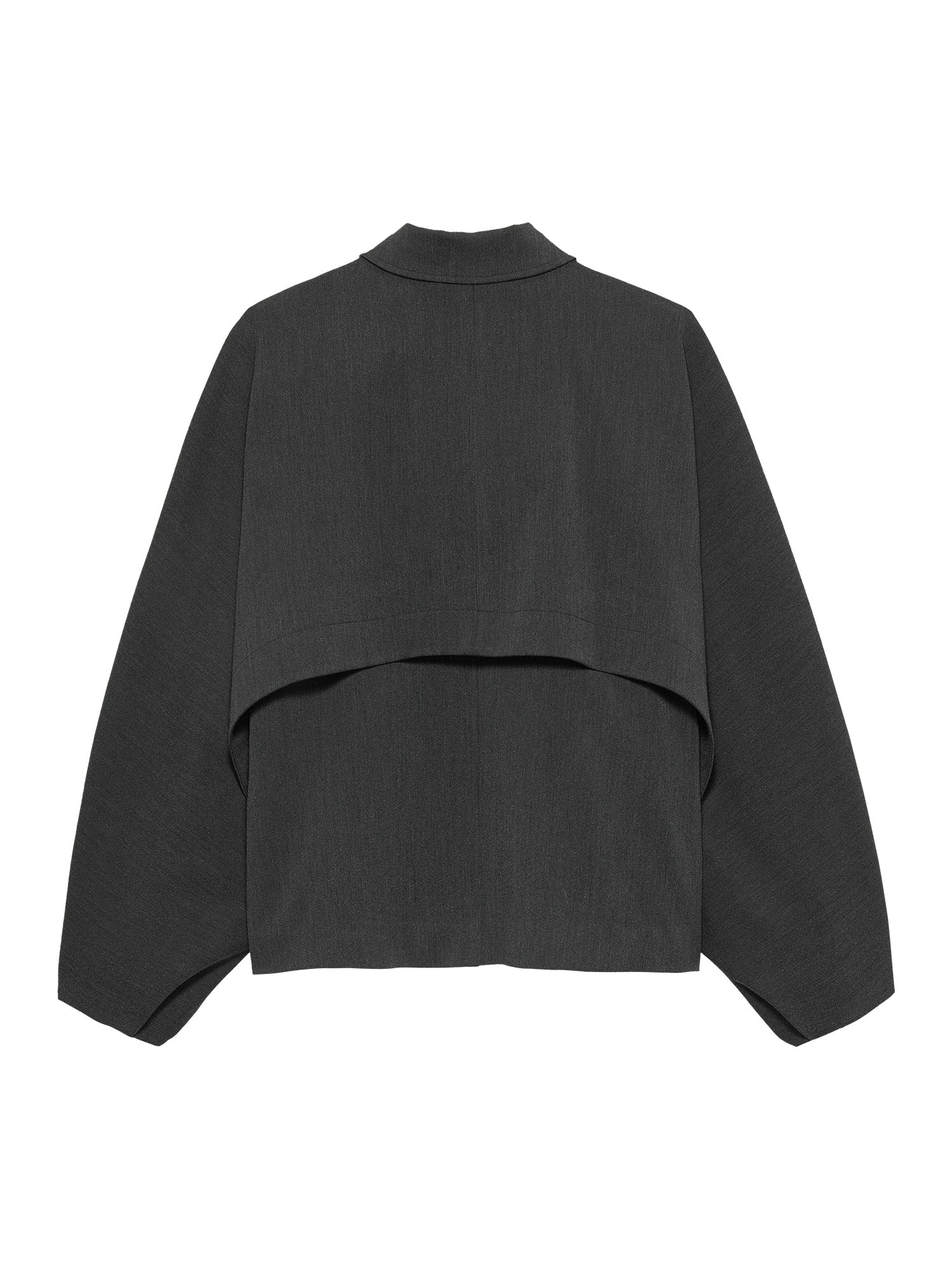 Cape jacket Dark Grey Melange