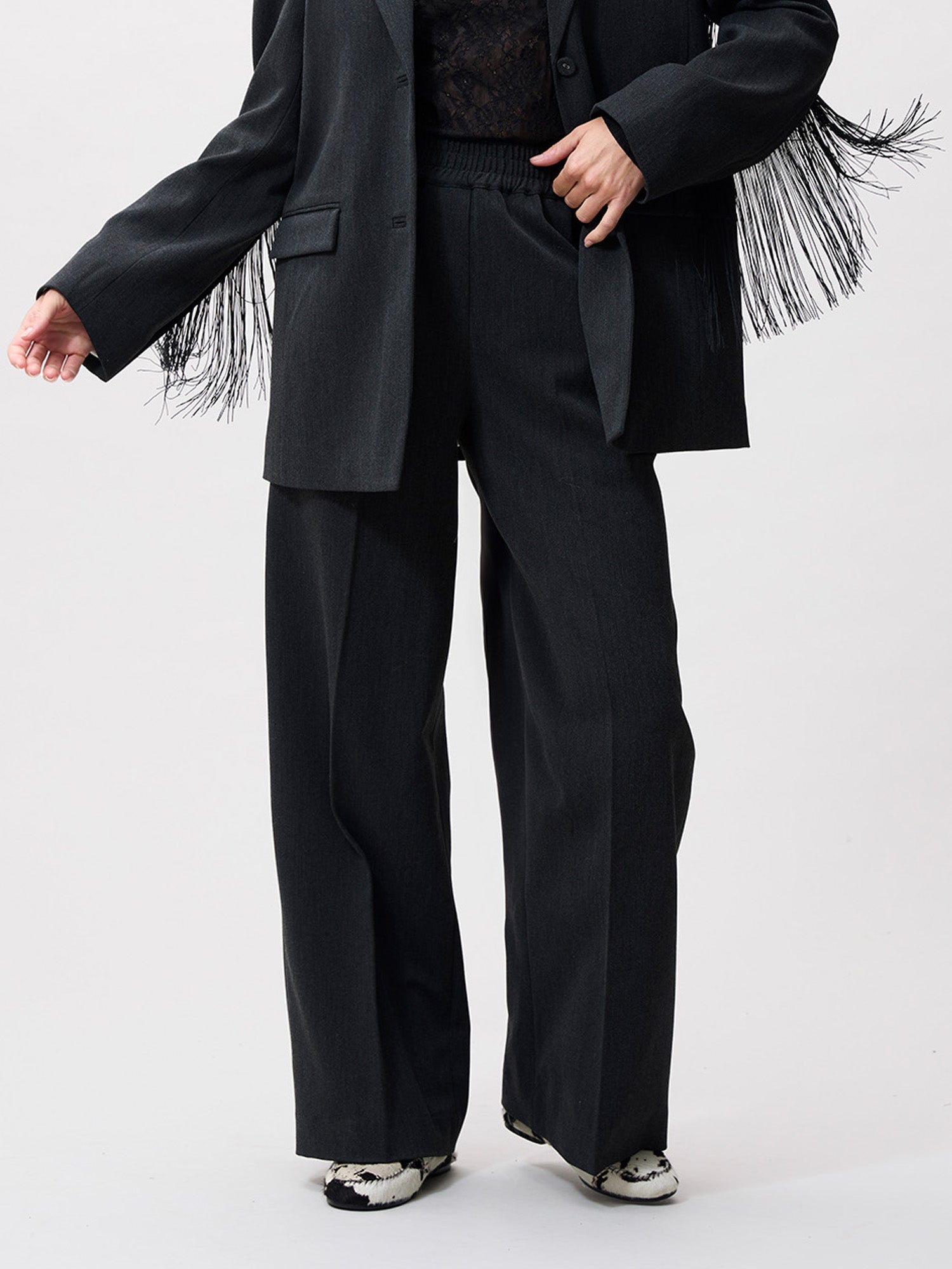 Jogger trousers Dark Grey Melange