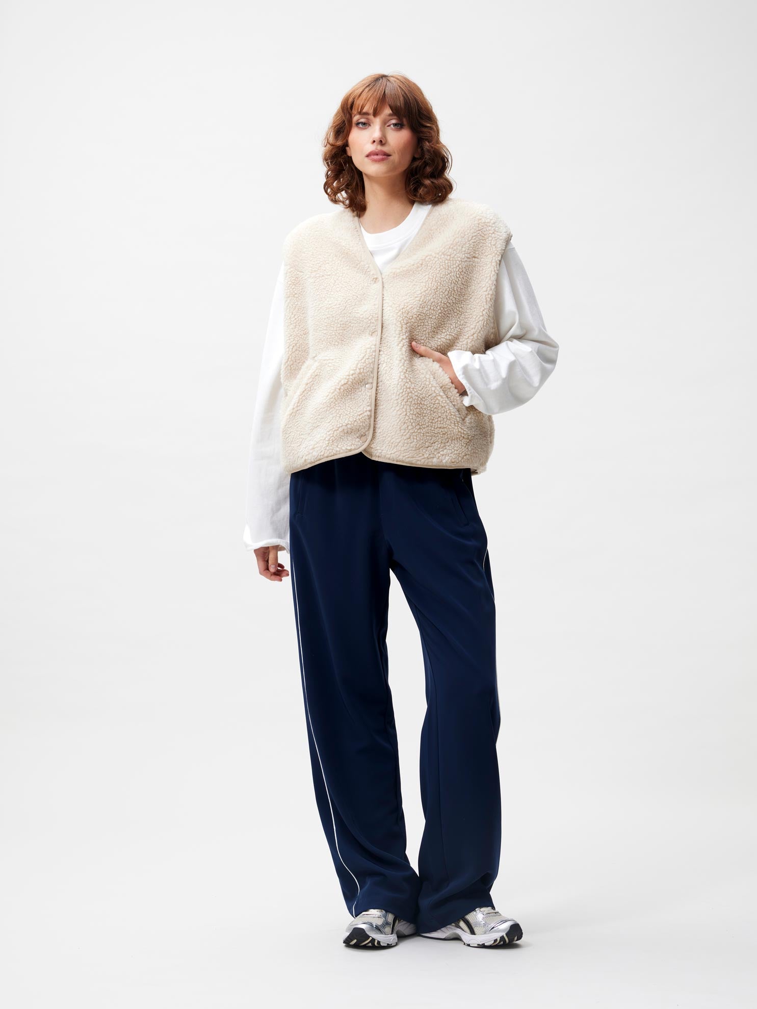Teddy bodywarmer Cement