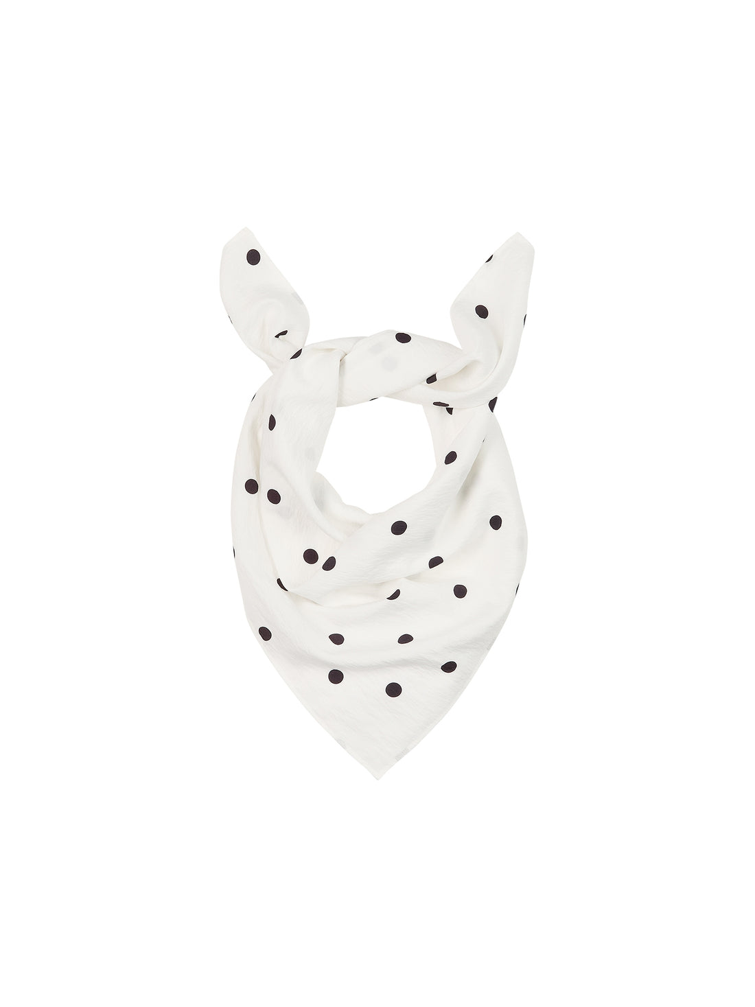 Dotted scarf Off White