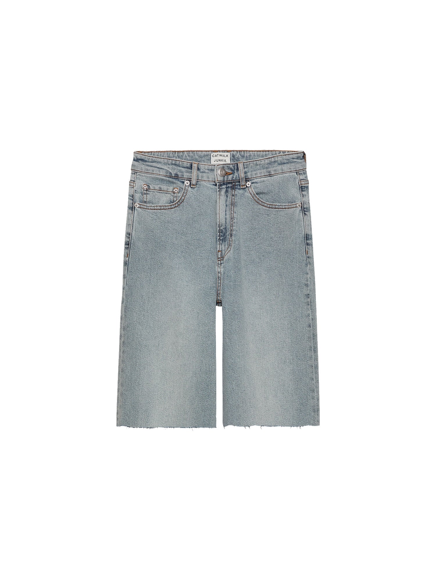 Loose fit jorts Blauw