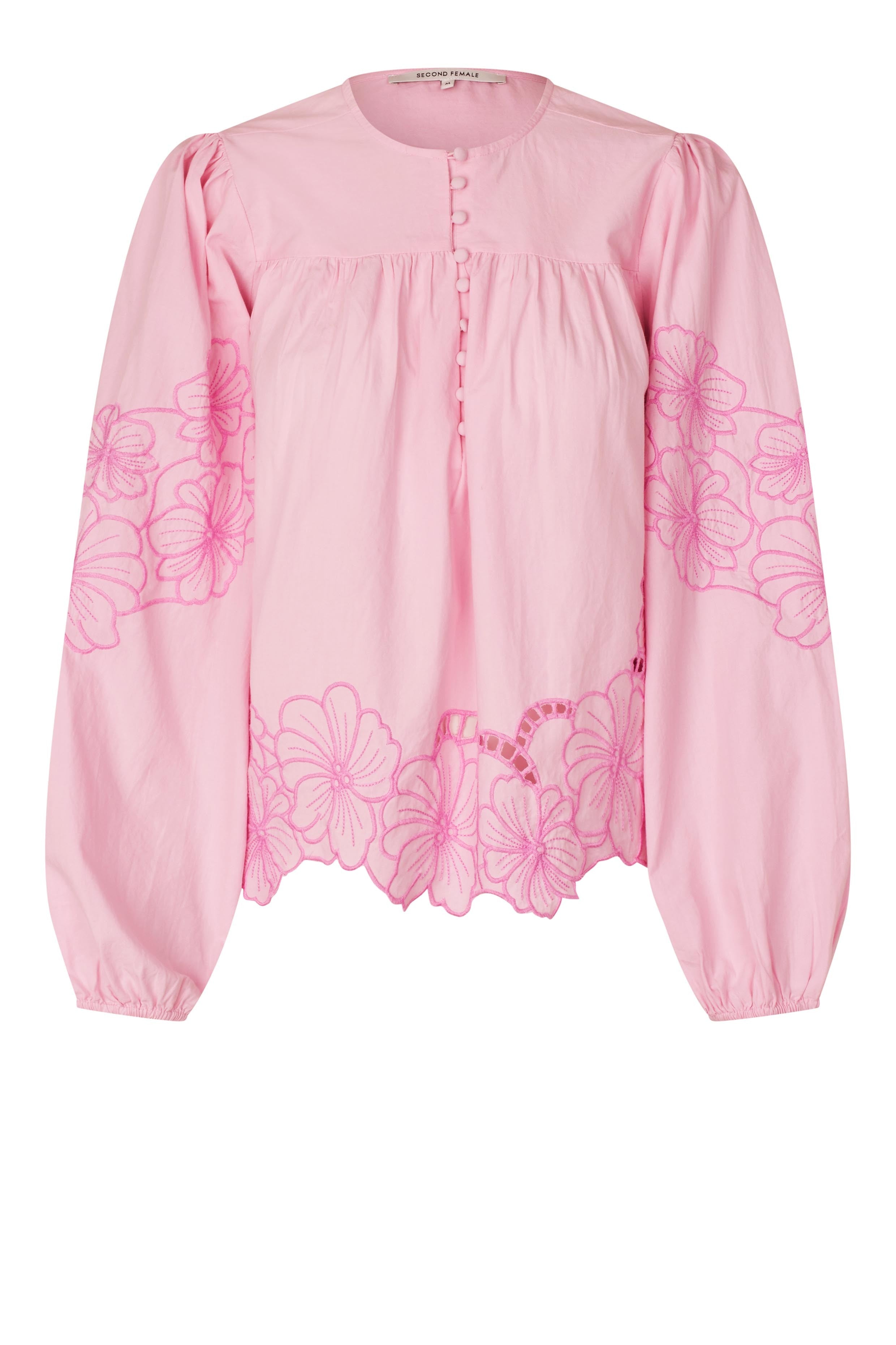 Elinor Blouse Lilac Chiffon