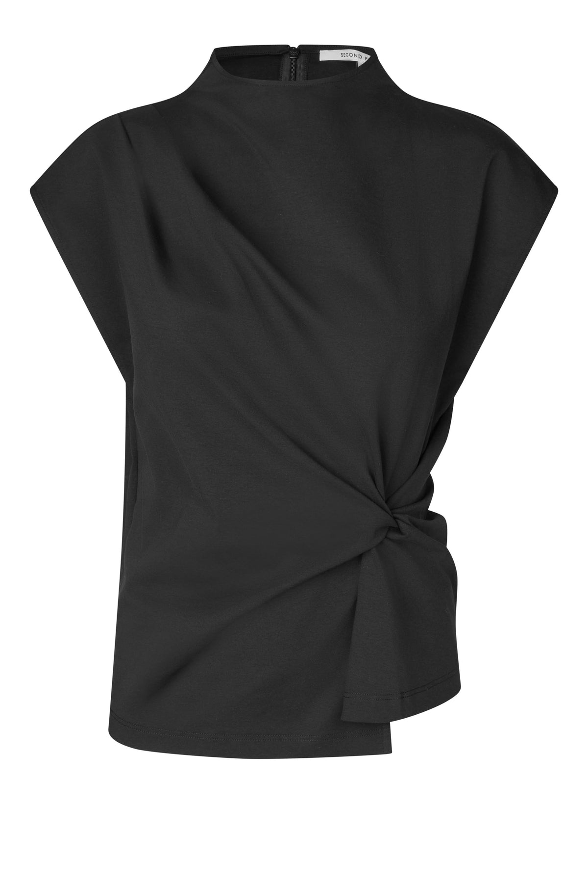 Arkai Drape Top Black