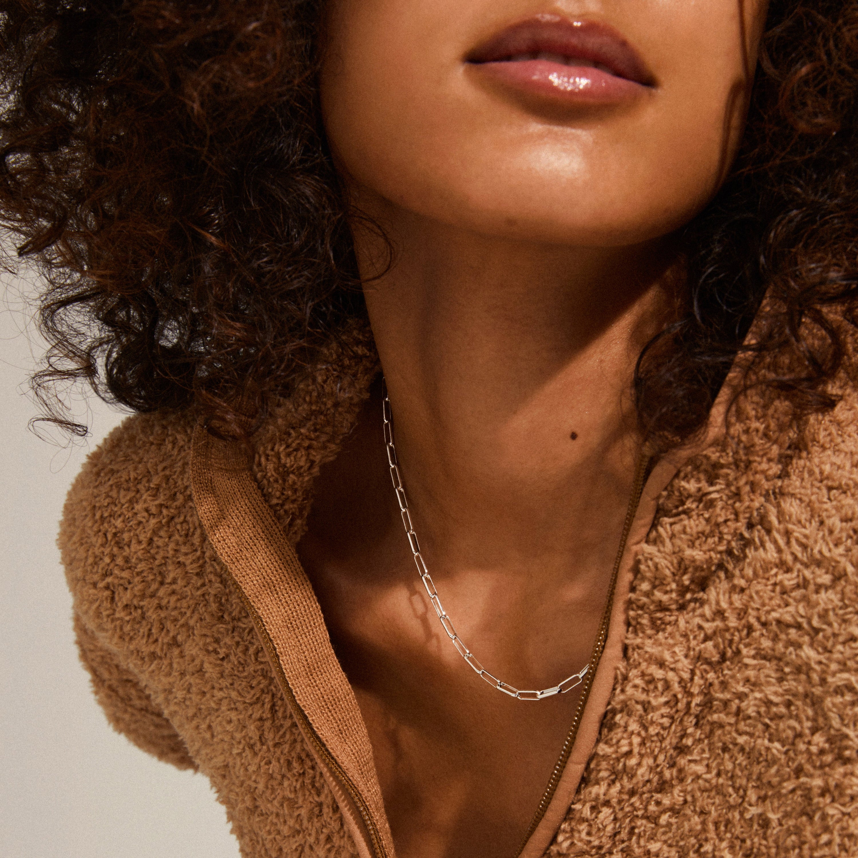 RONJA Ketting, verzilverd