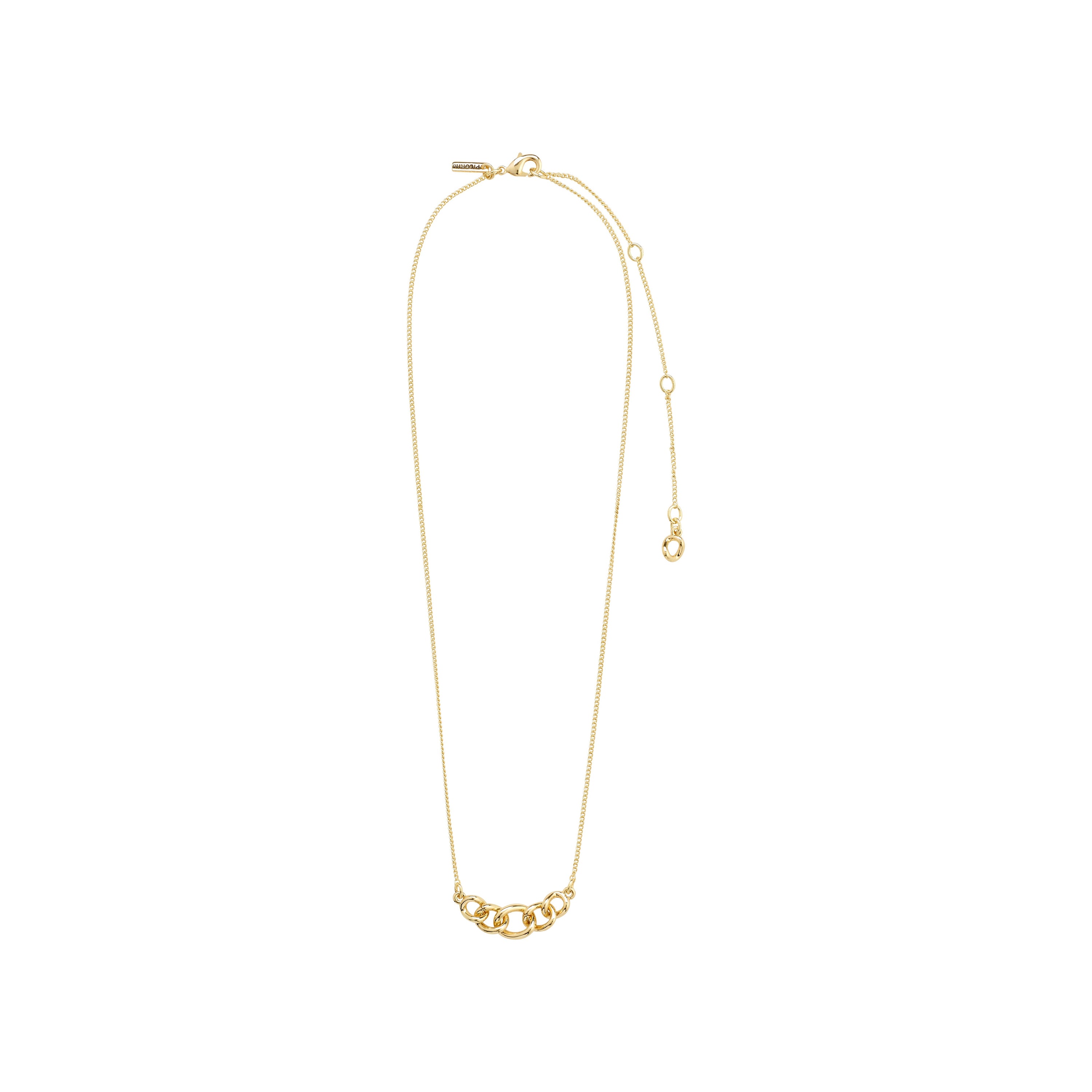 WRENLEY gerecyclede ketting verguld