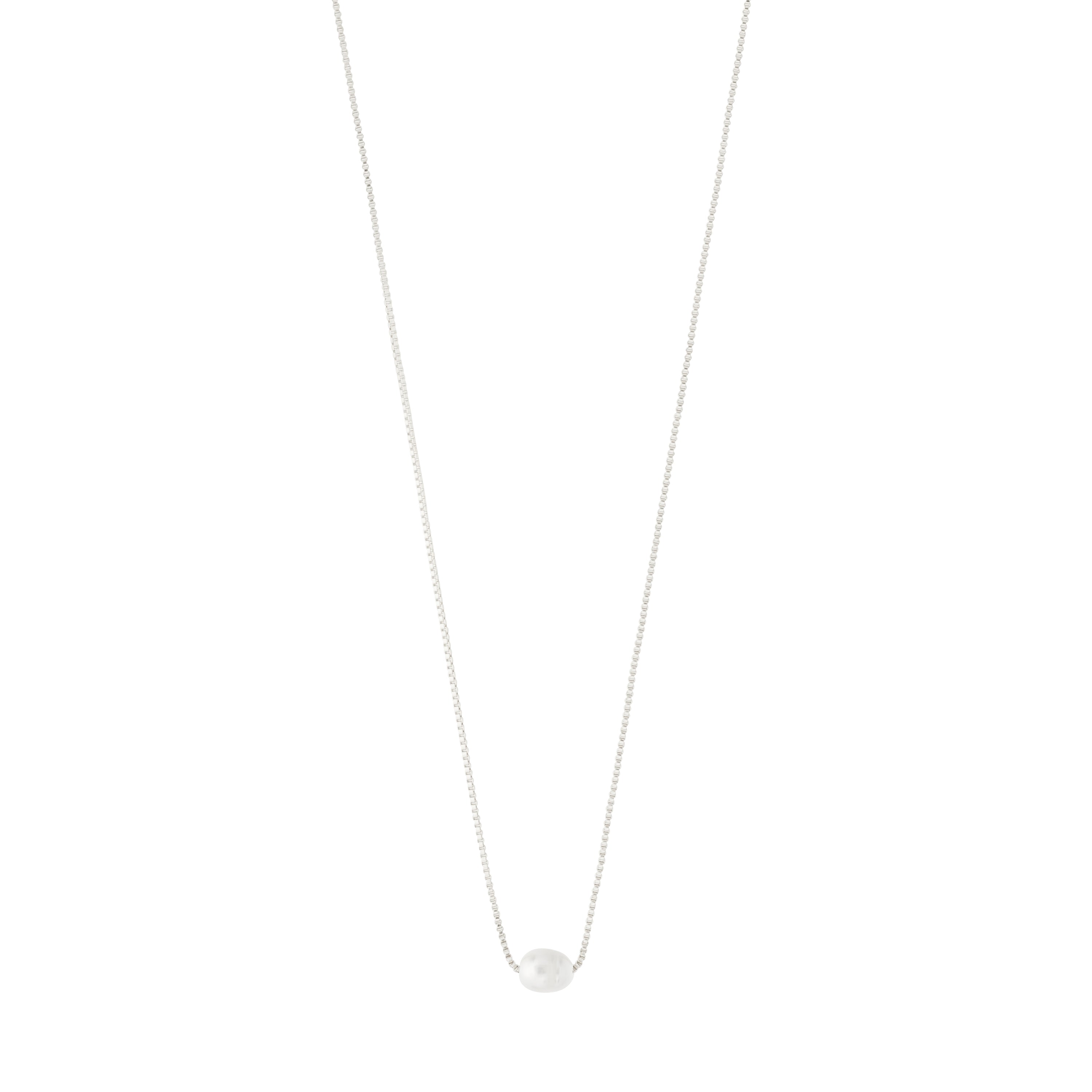 ALAYAH Geschenkset, ketting & oorbellen, verzilverd