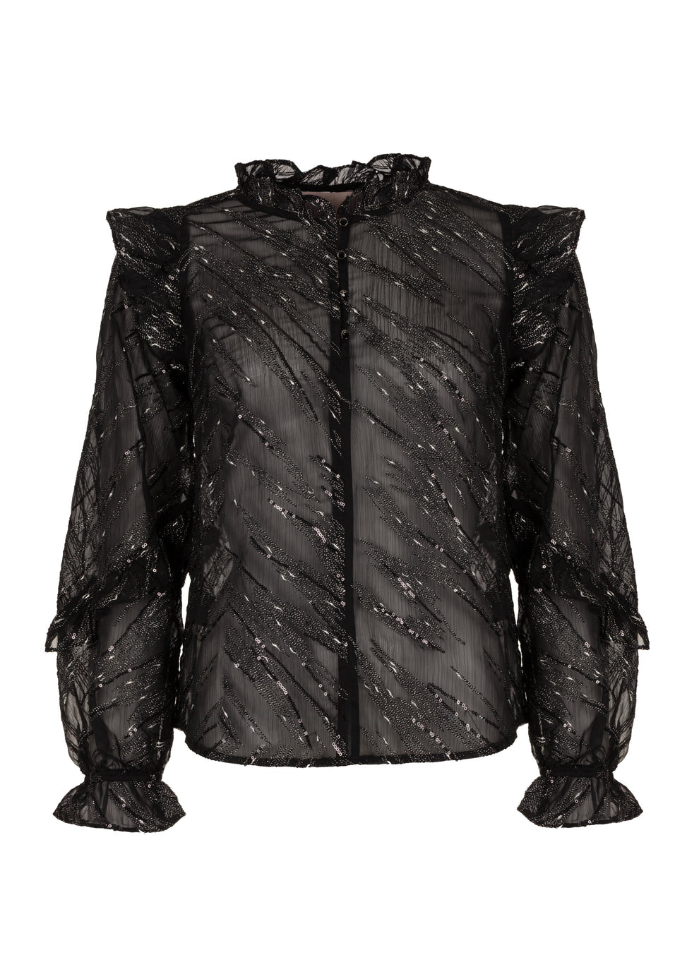 Blouse Belva Zwart