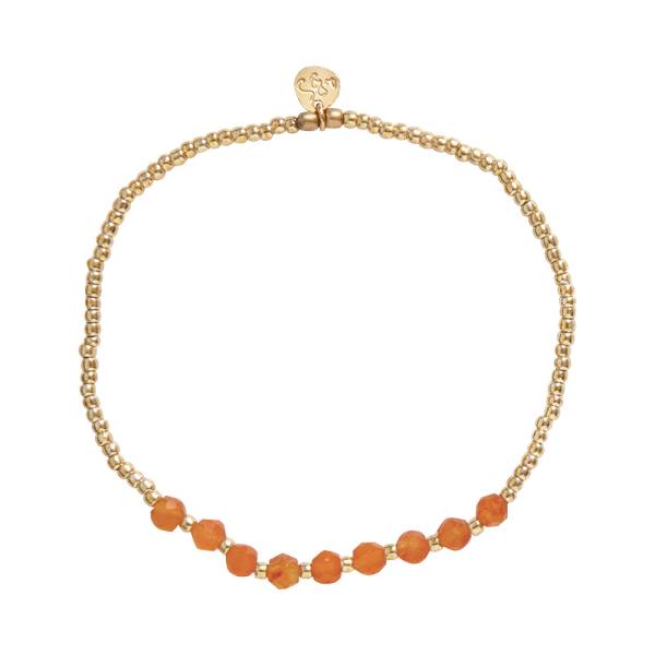 Proud Karneol Goldfarbige Armband