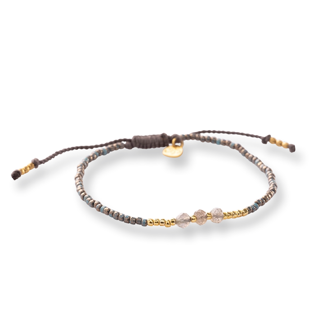 Mooie Labradoriet Armband GC