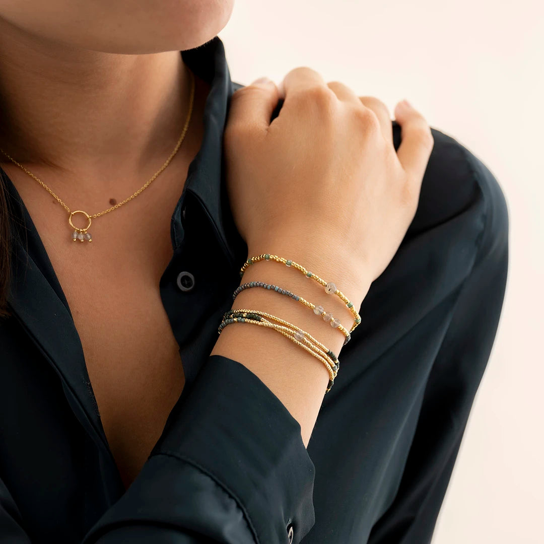 Mooie Labradoriet Armband GC