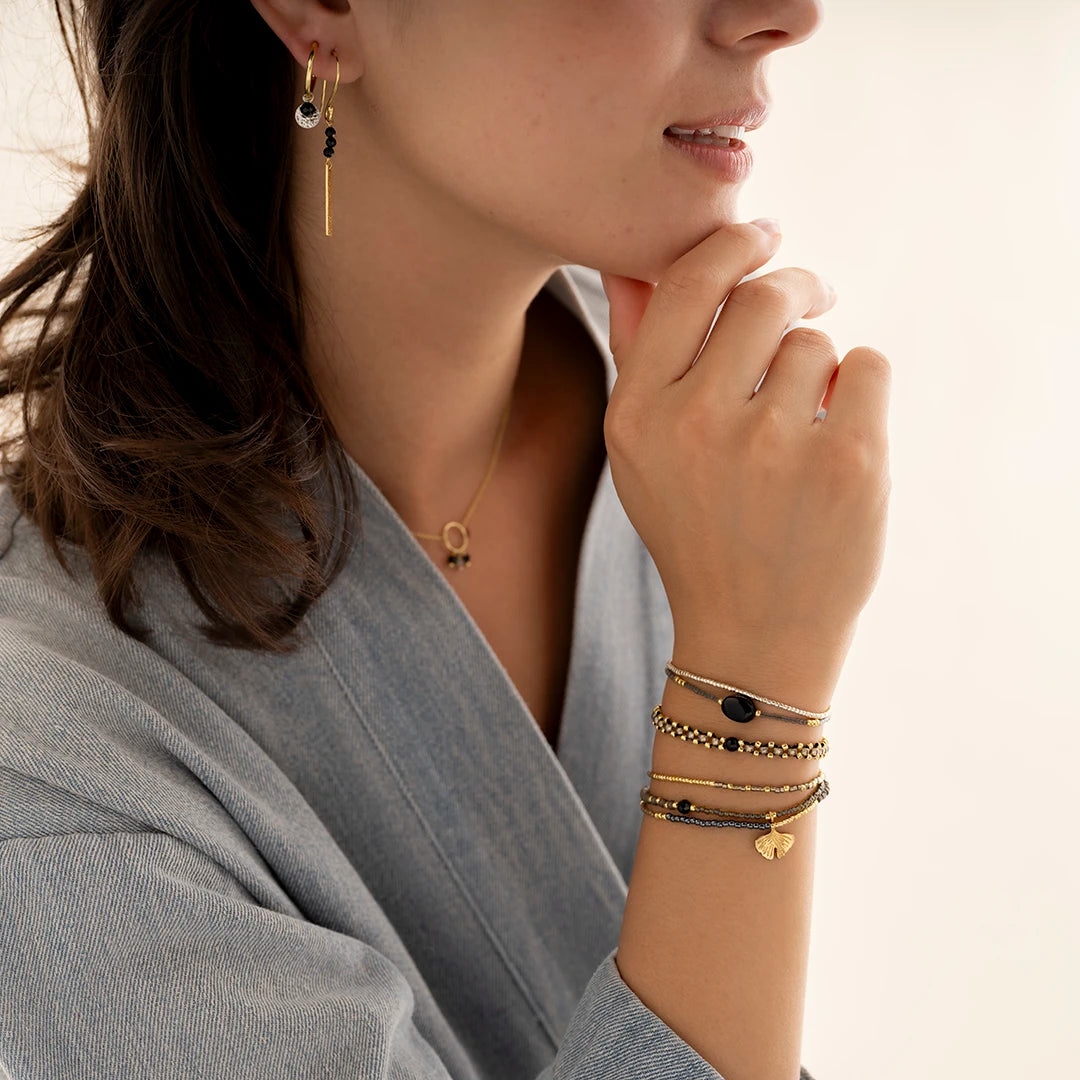 Eeuwige Zwarte Onyx Armband GC