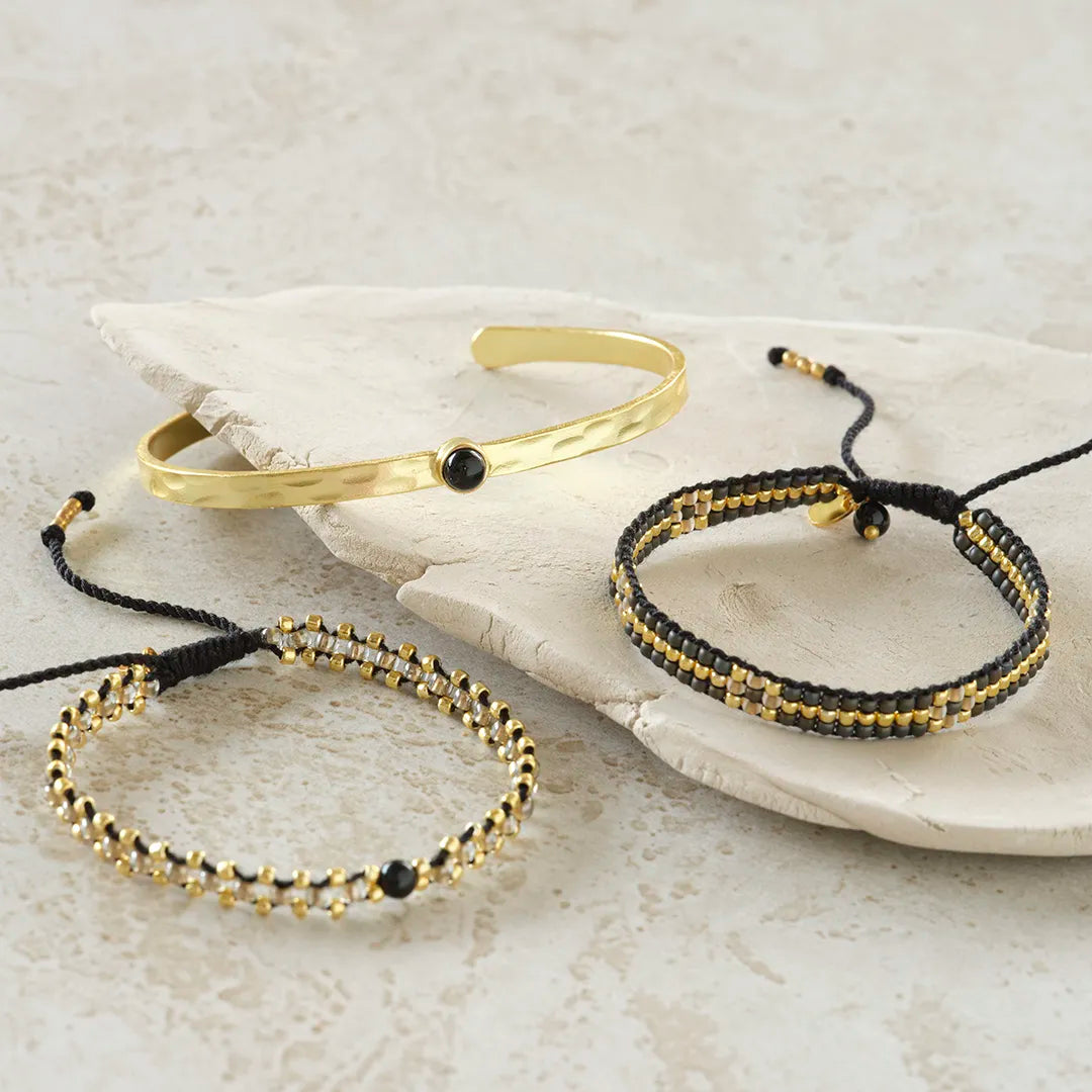 Eeuwige Zwarte Onyx Armband GC
