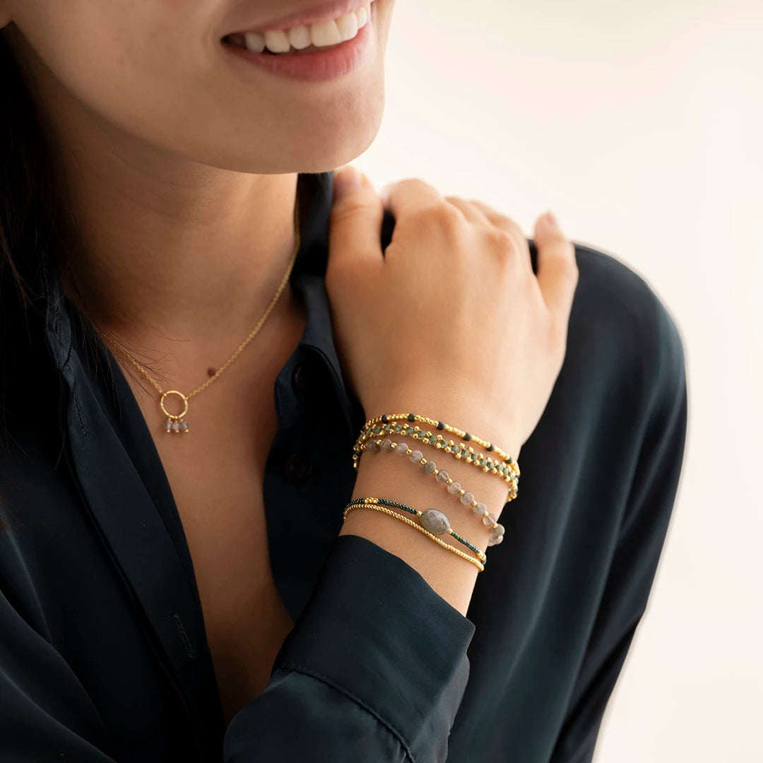 Geavanceerde Labradoriet Armband GC