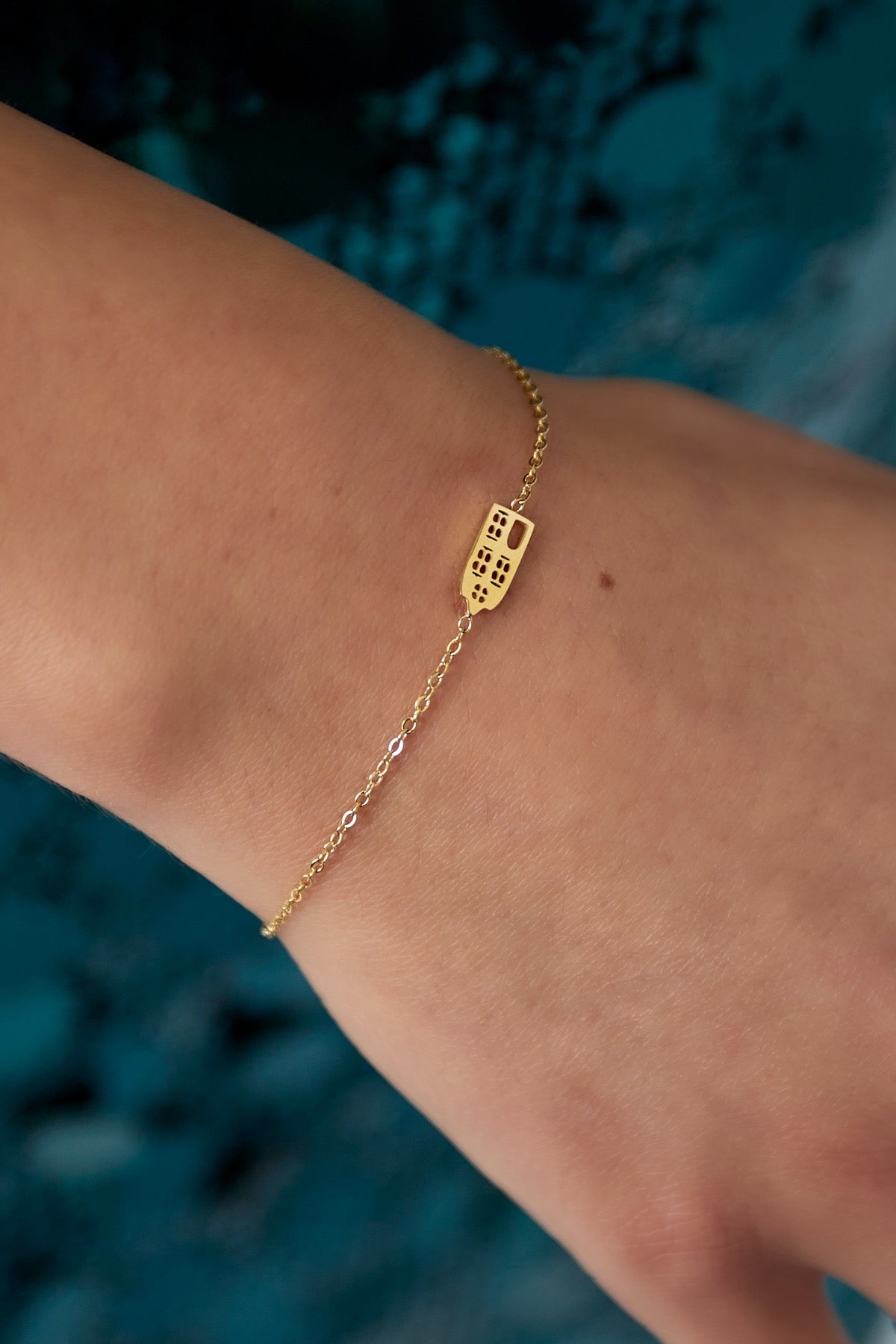 Armband Amsterdam goudkleurig