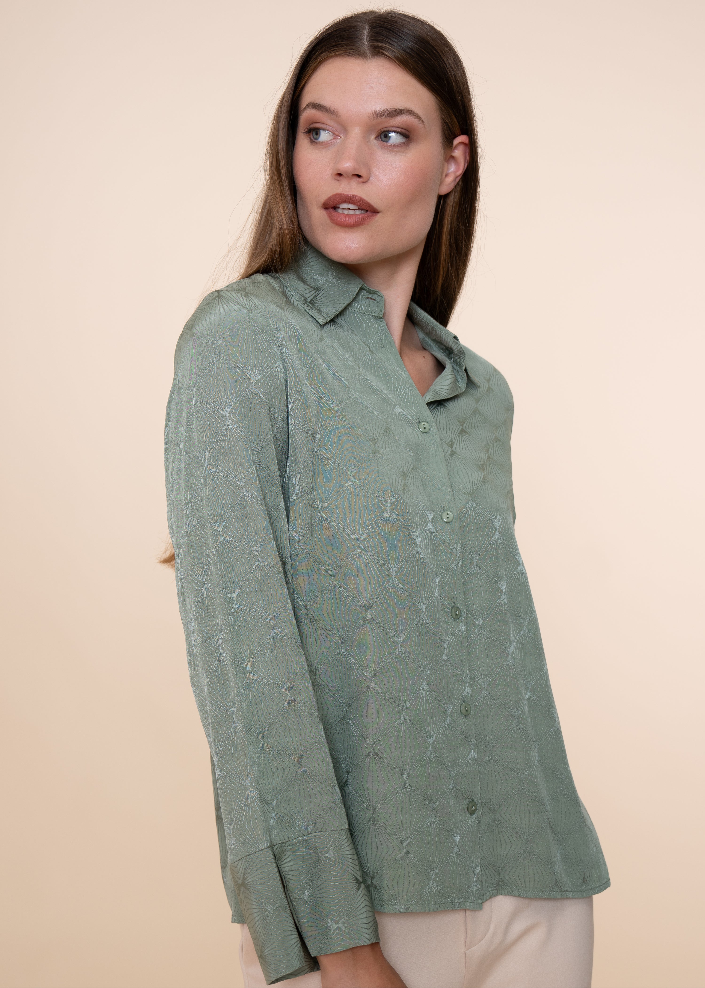 Dercum Blouse Steengroen