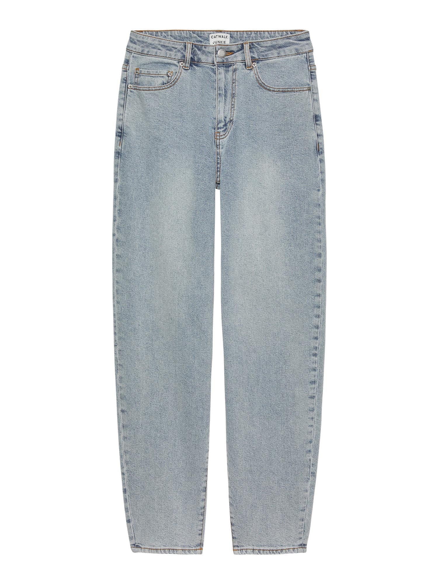 Barrel Fit Jeans blauw