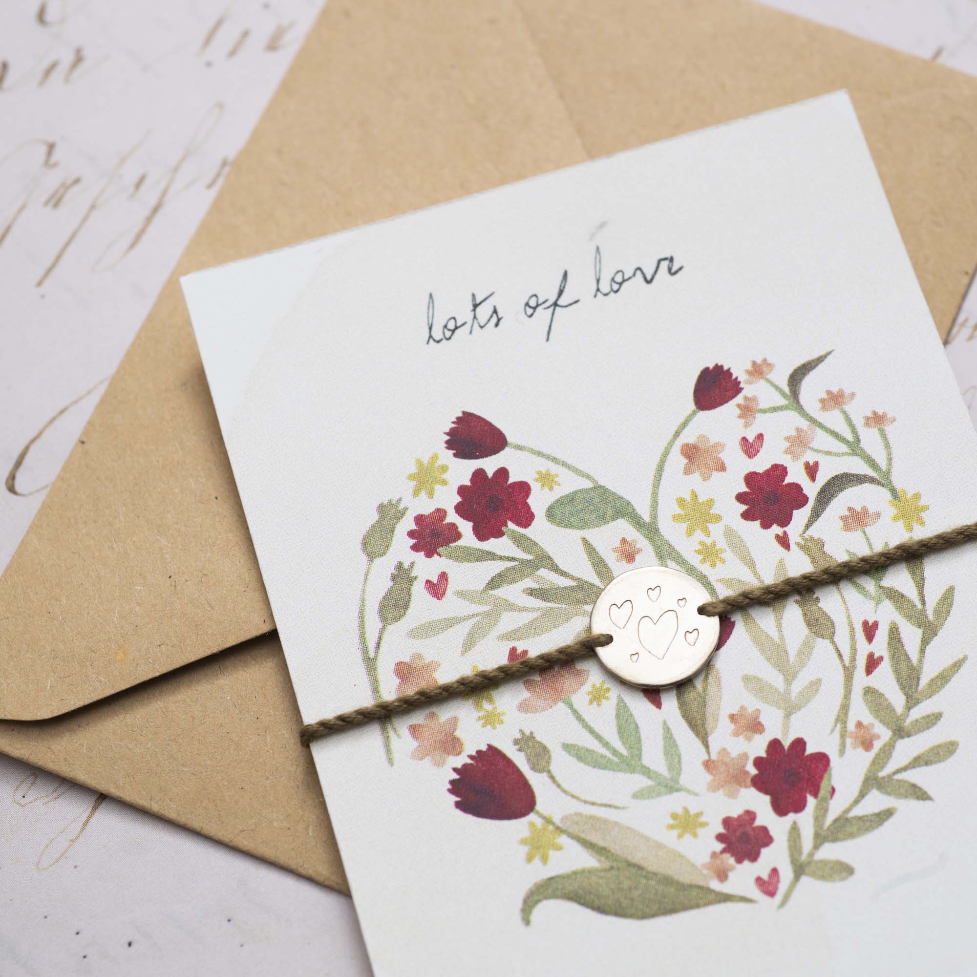 Sieraden Ansichtkaart Bloemen