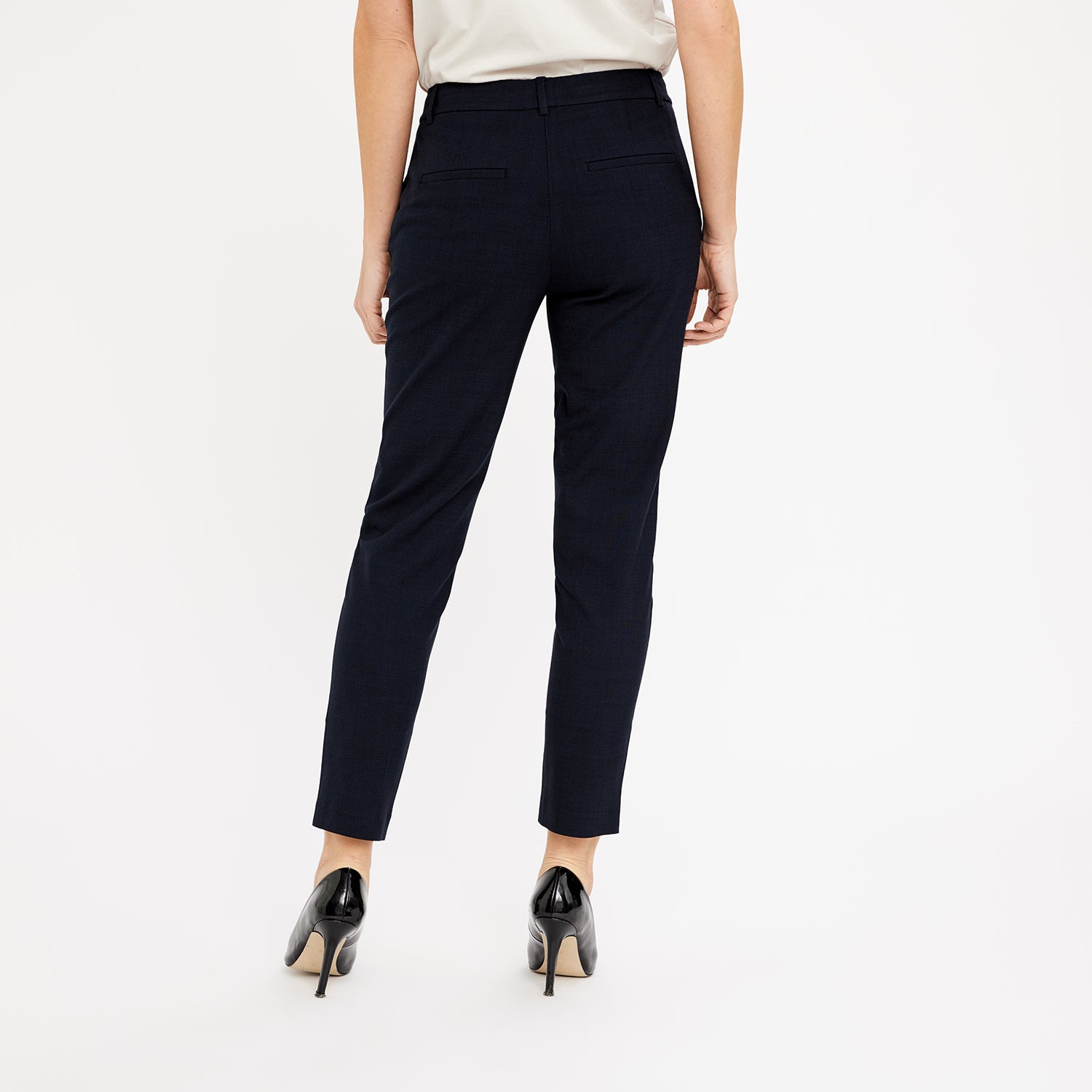Broek Kylie Crop Midnight