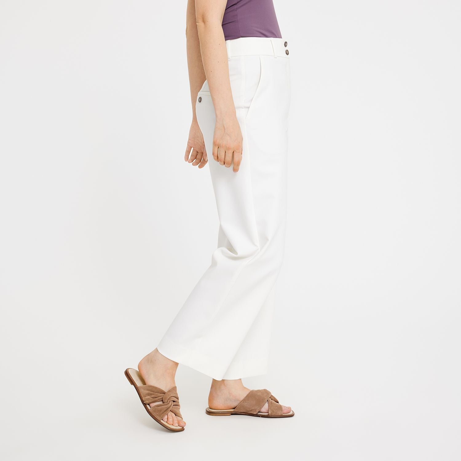 Broek SophiaFV Ankle Crème