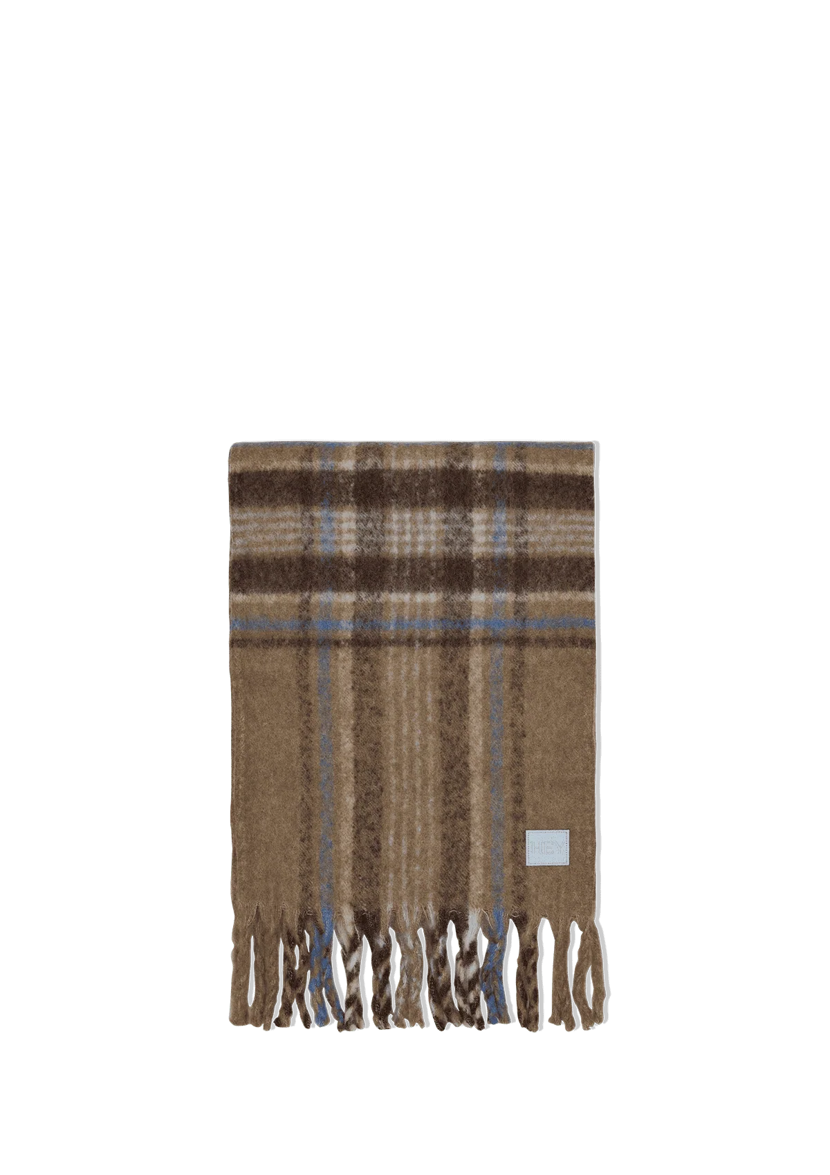 Check Scarf - Mocha
