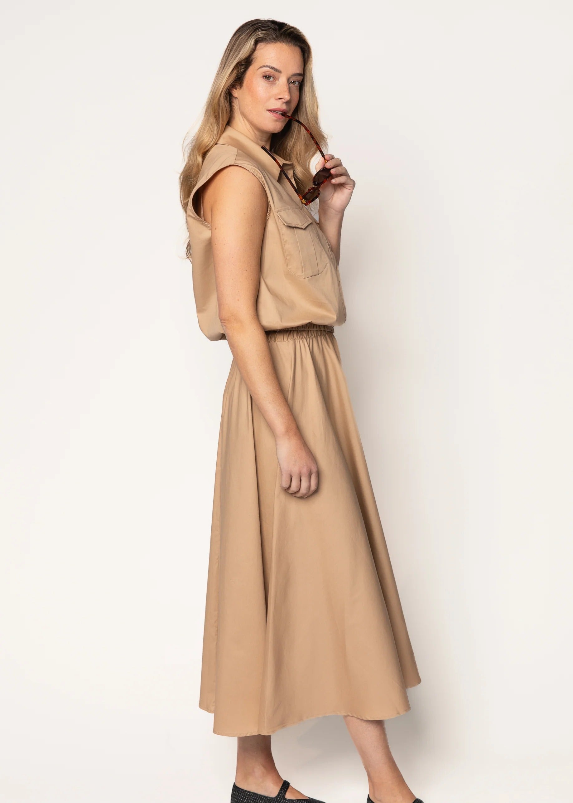 Skirt Yana Camel