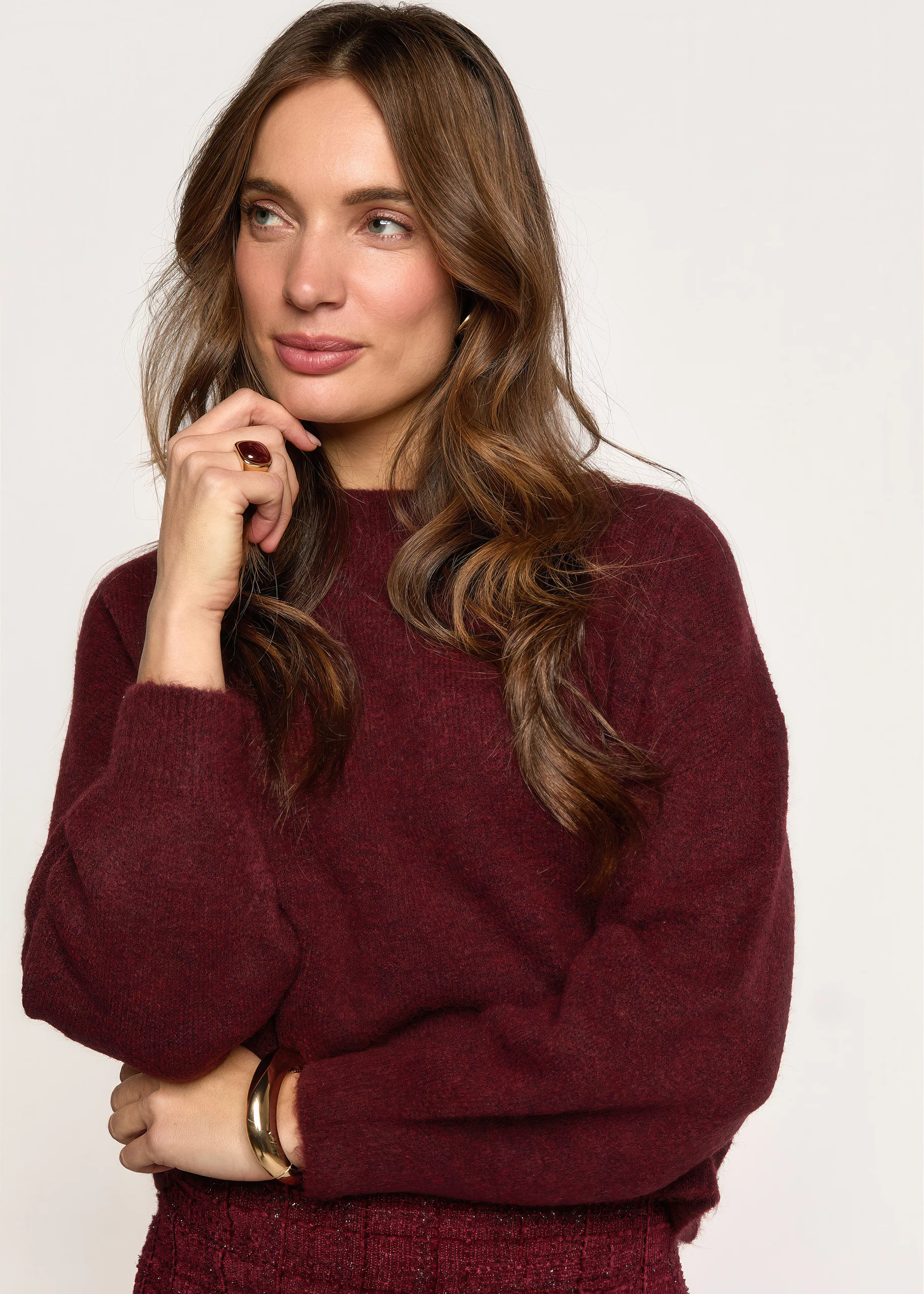 Pullover Kelsey Burgundy