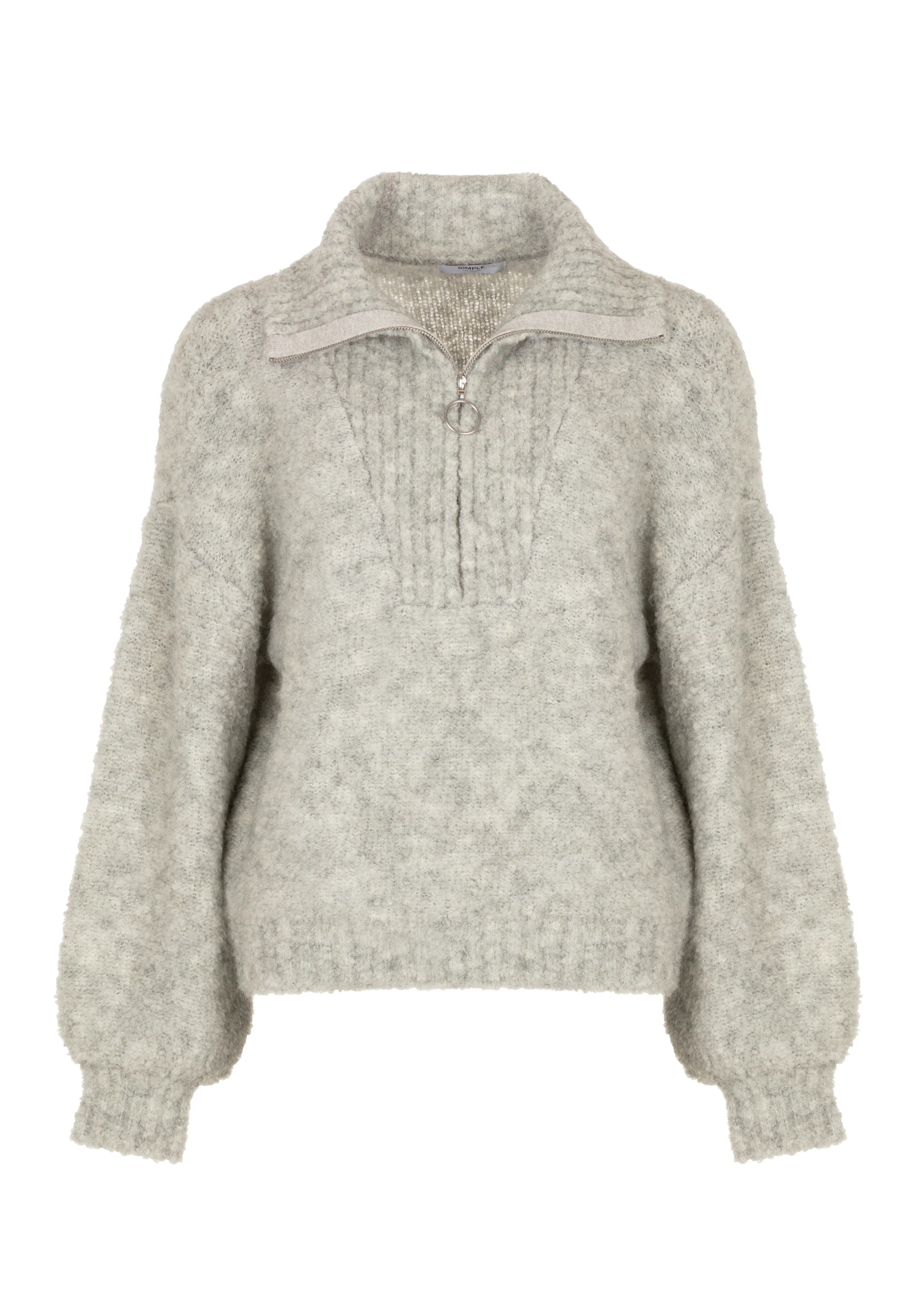 Knit- Pull Nova Lt Grey Mel