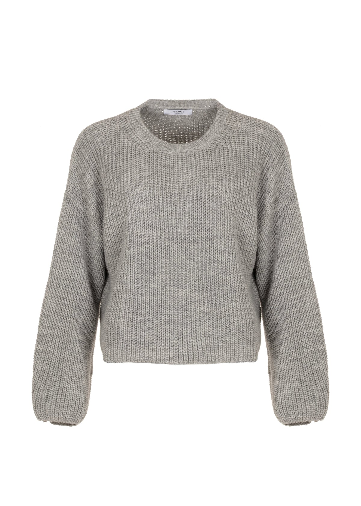 Knit- Pull Freda Lt Grey Mel