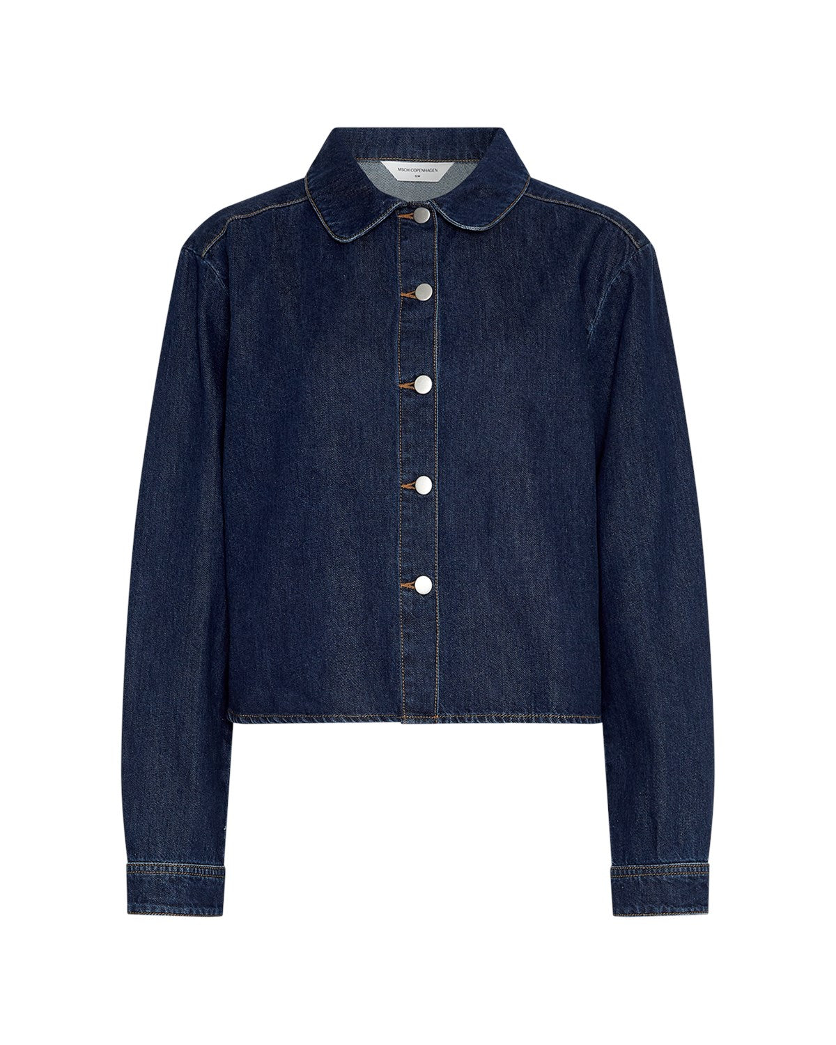 MSCHADNA Alena Shirt Donkerblauw Wash