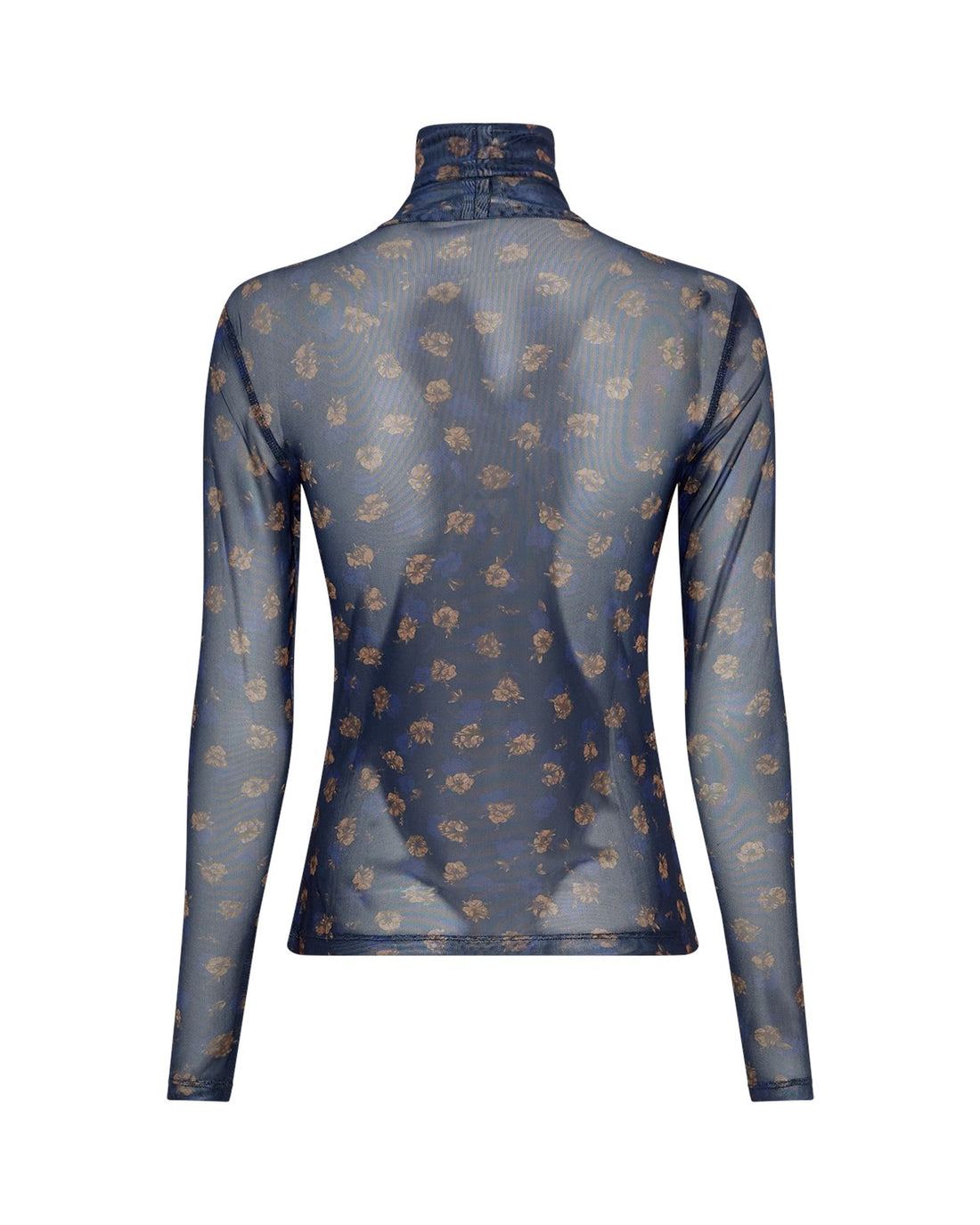 MSCHGinie Illenora Top AOP Mari Blue Flwr