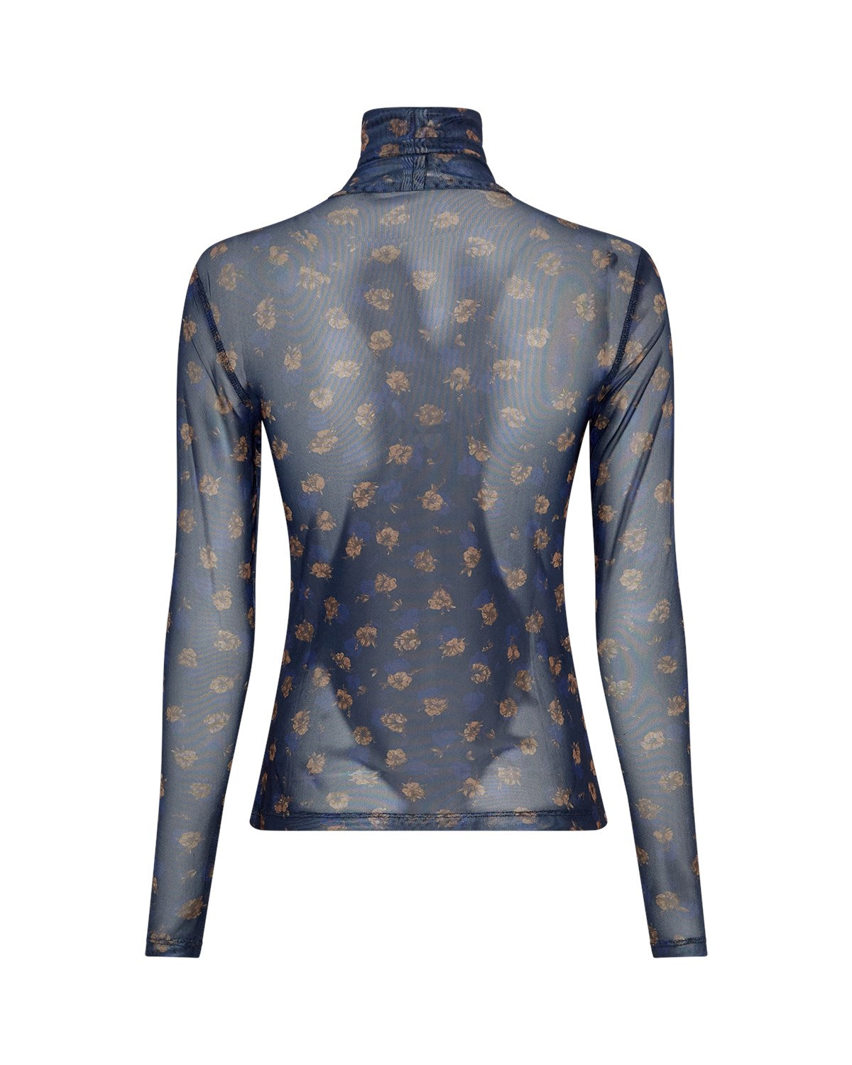 MSCHGinie Illenora Top AOP Mari Blue Flwr