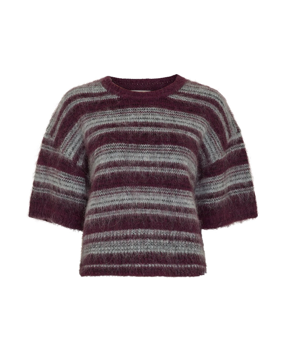 MSCHLycie 2/4 Pullover STP P Purple H Grey