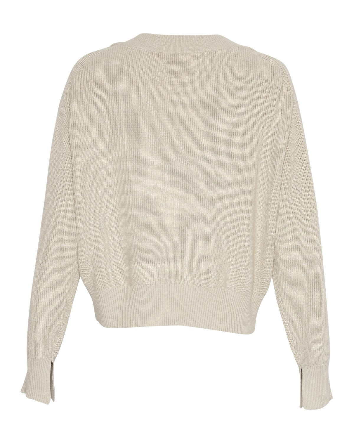 MSCHMaura Rachelle V-trui Oatmeal Melange