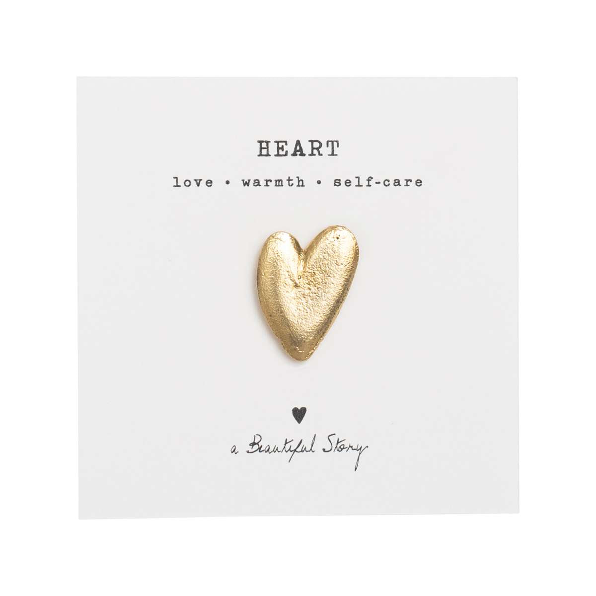 Broche Hart Verguld