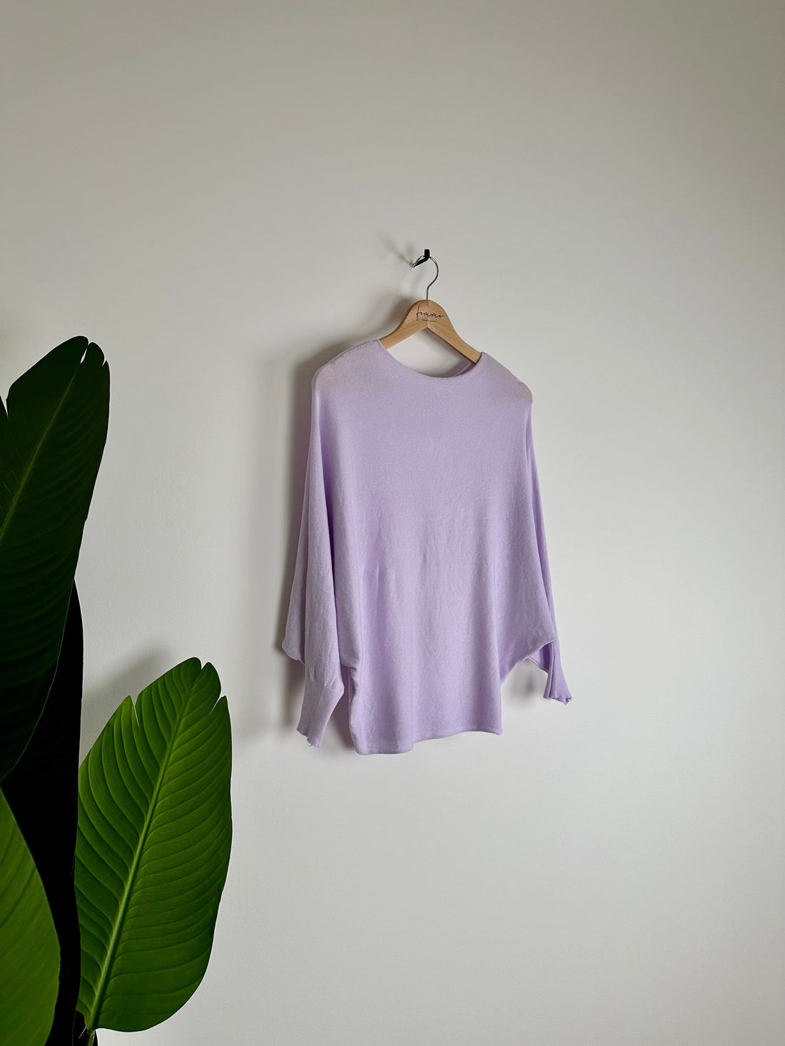 Pullover Schmetterling Flieder (one size)