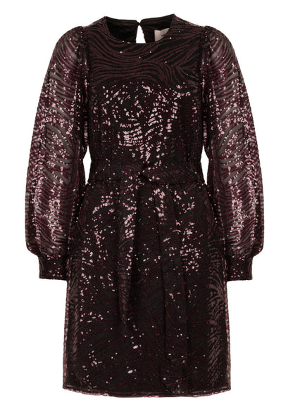 Dress Dimphey Wine Red