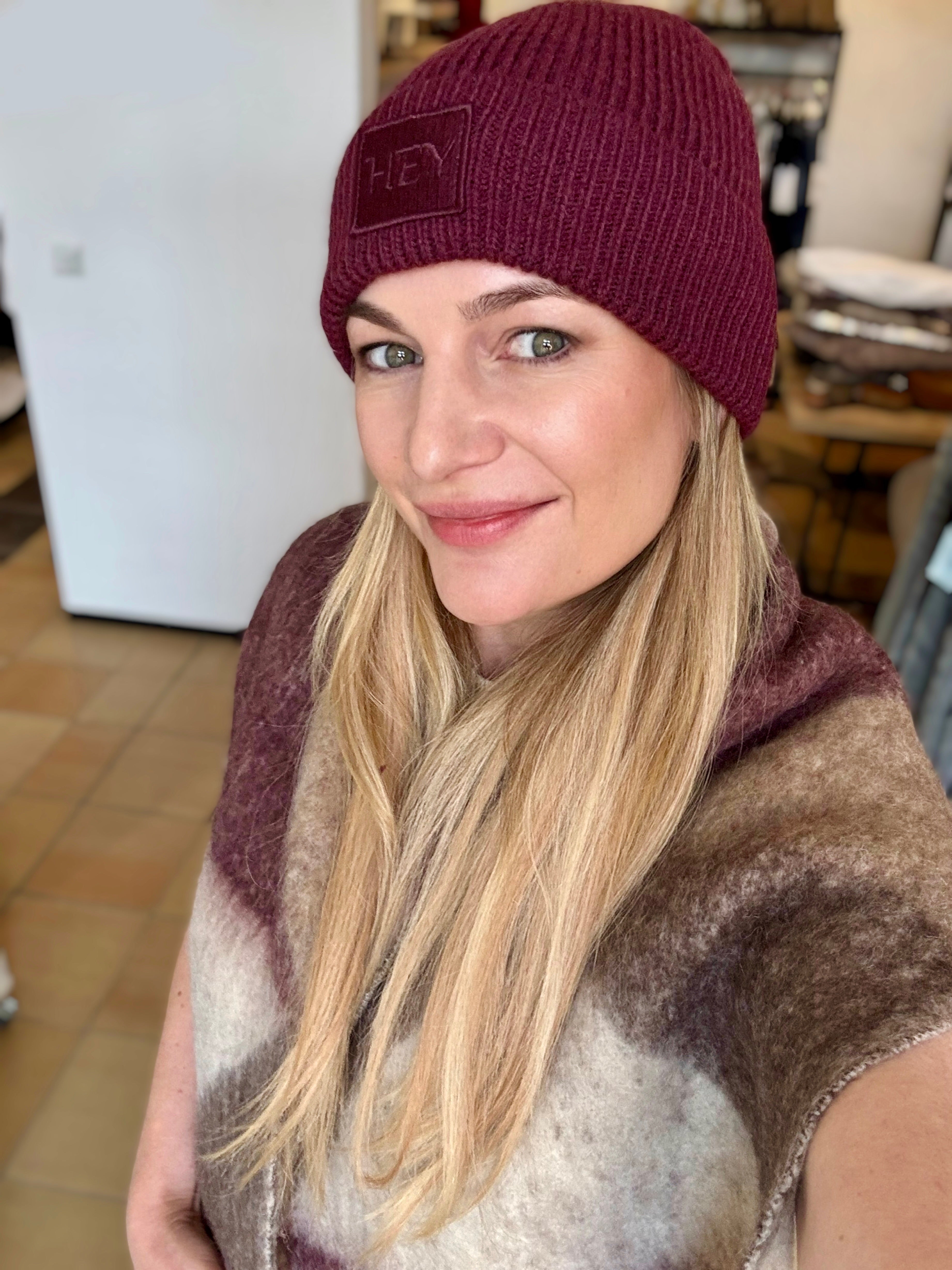 Cozy Scarf - Berry