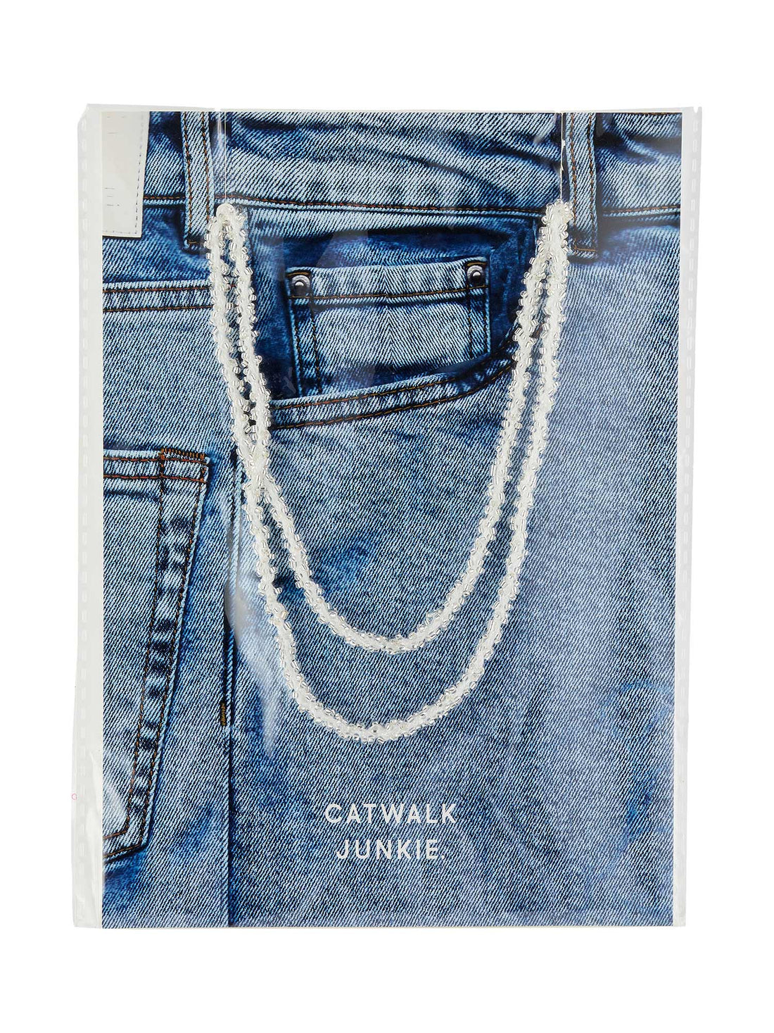 Beaded cord Ecru