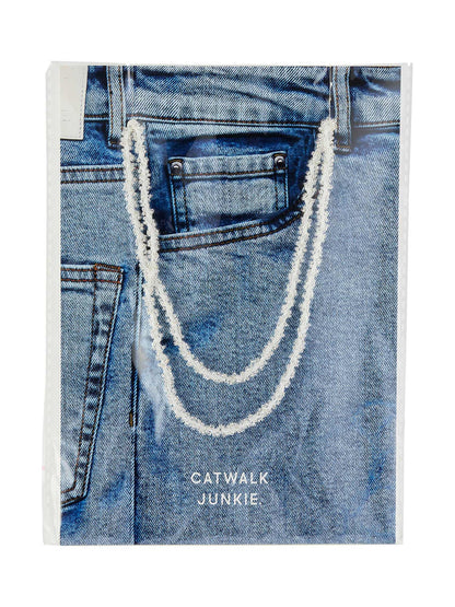 Beaded cord Ecru