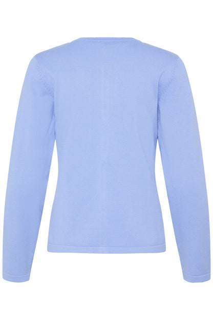 IHLULS O-NECK Cardigan Powder Blue