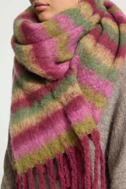 IALEONORA Scarf Meadow Mauve