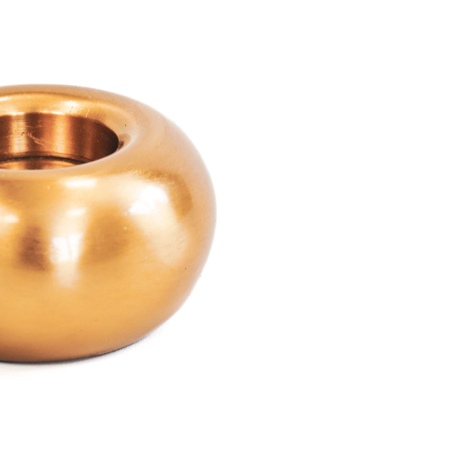 HV Hunk Kaarsenhouder Goud (9,5x9,5x5cm)