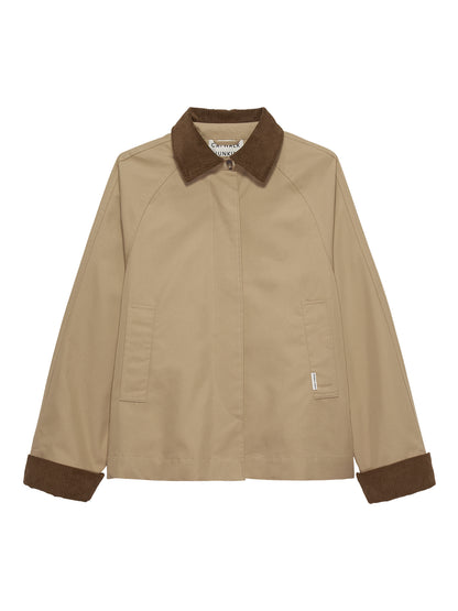 Oversized cape trenchcoat Travertine